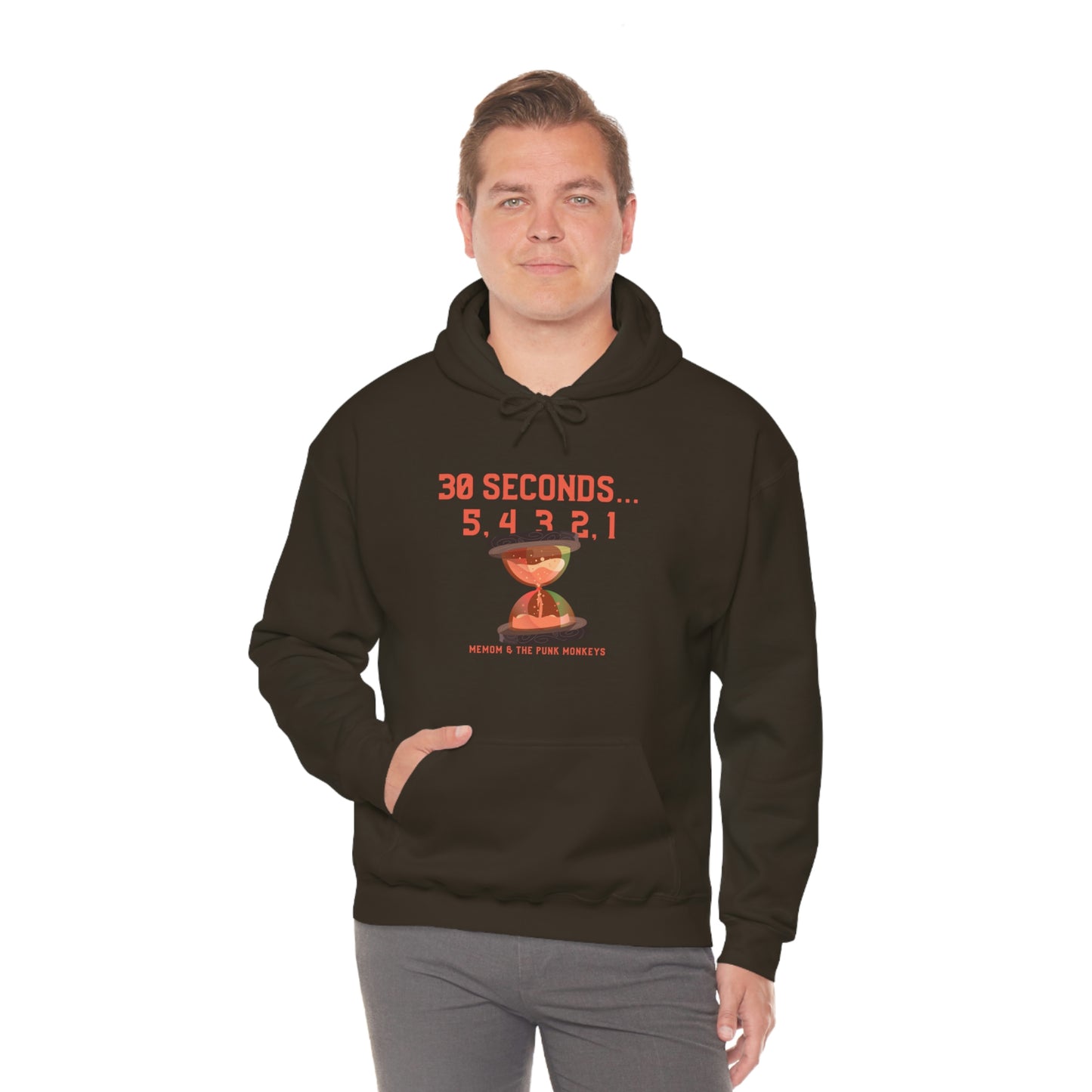 30 Seconds...5,4,3,2,1 Unisex Heavy Blend™ Hooded Sweatshirt