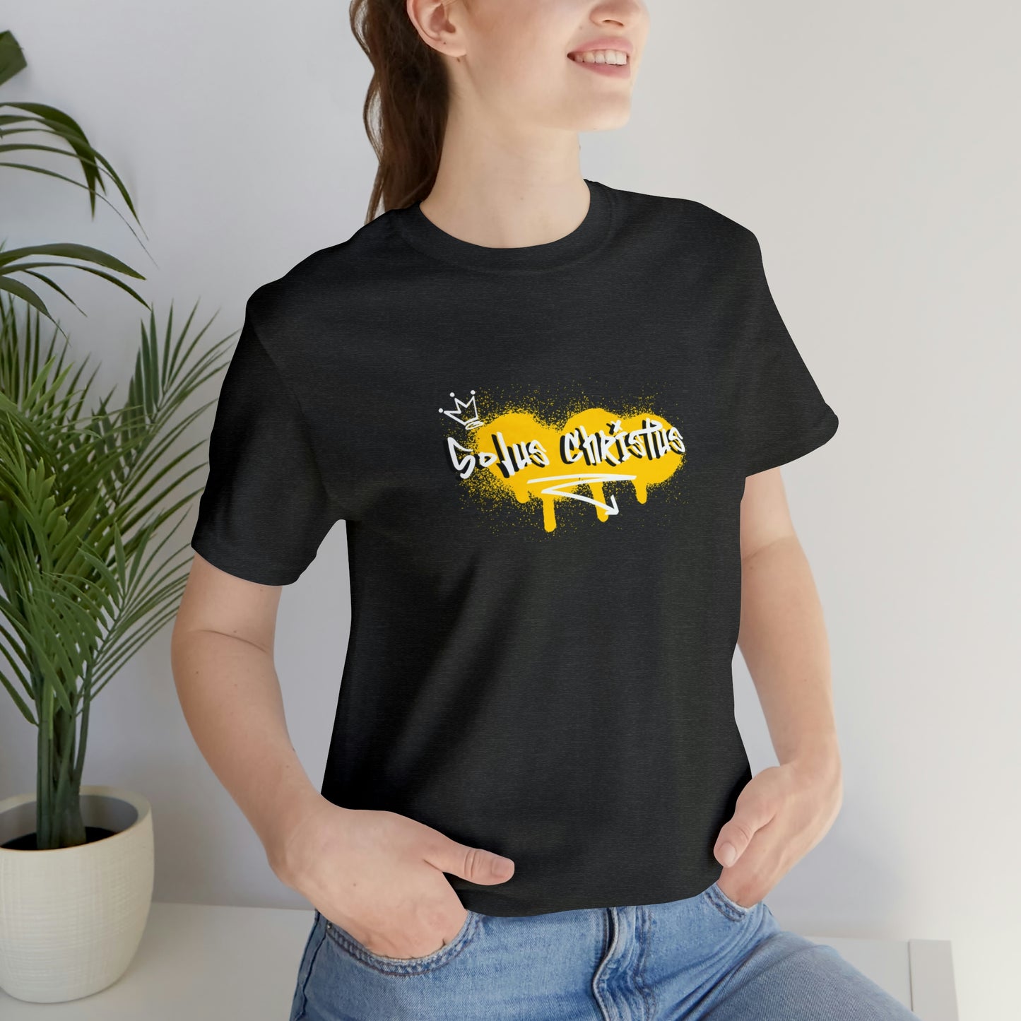 Solus Christus Unisex Jersey Short Sleeve Tee