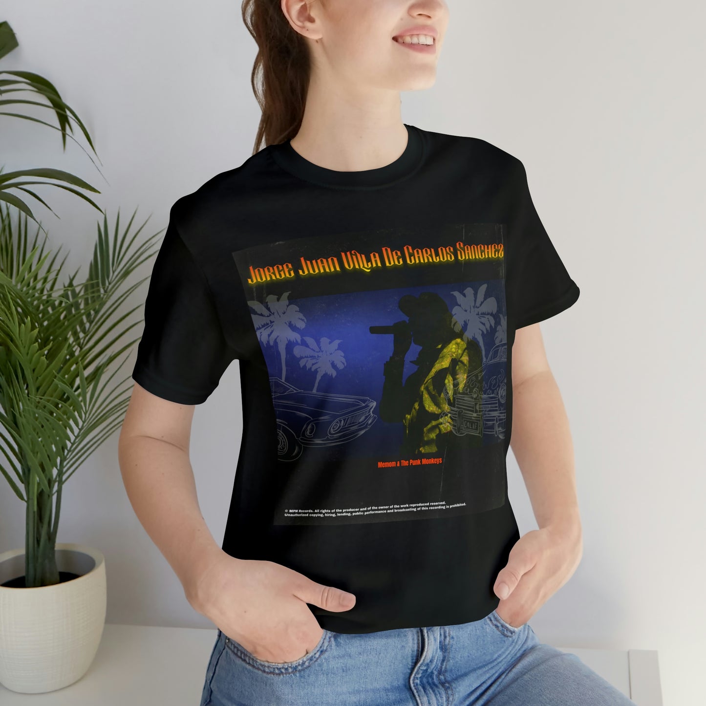 Jorge Juan Villa De Carlos Sanchez Unisex Jersey Short Sleeve Tee