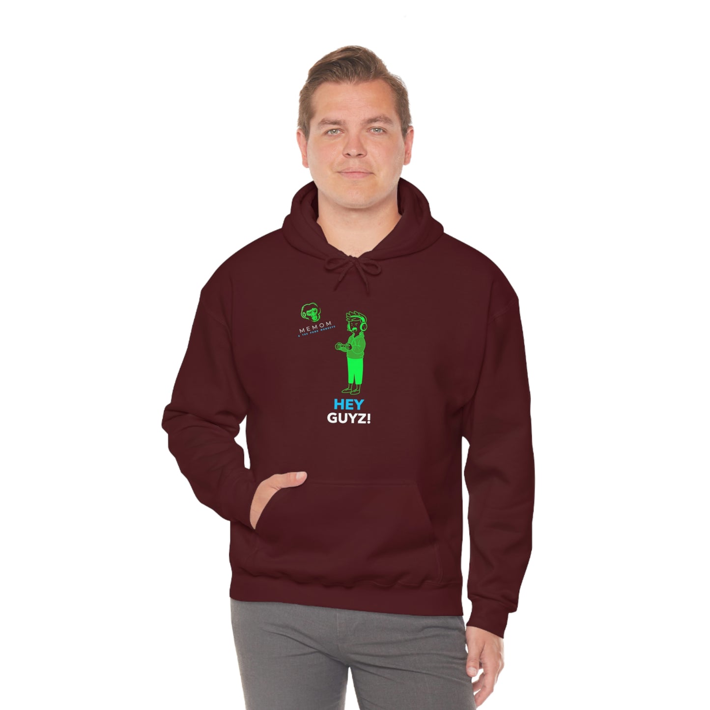 Hey Guyz! Unisex Heavy Blend™ Hooded Sweatshirt