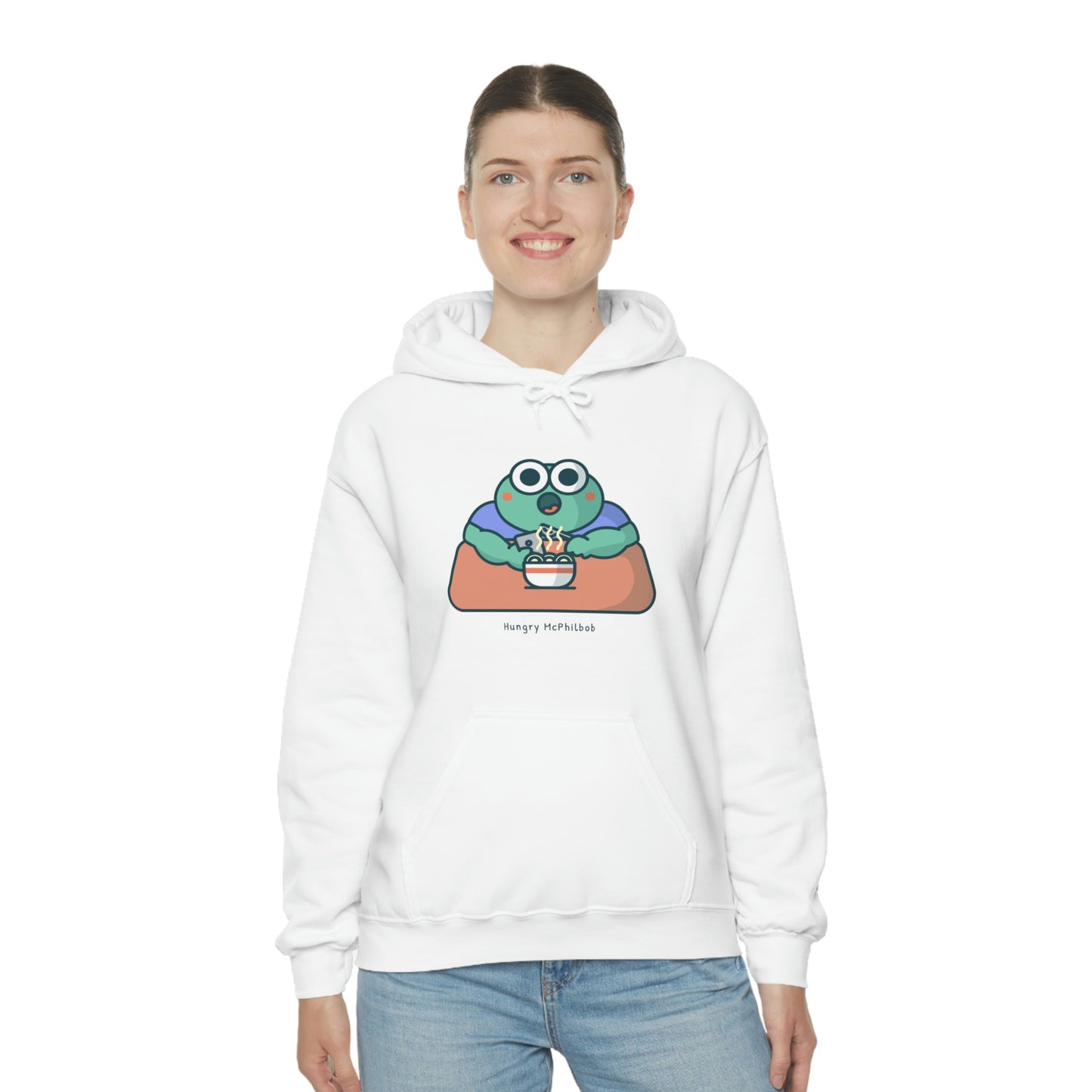 Hungry McPhilbob Unisex Heavy Blend™ Hooded Sweatshirt