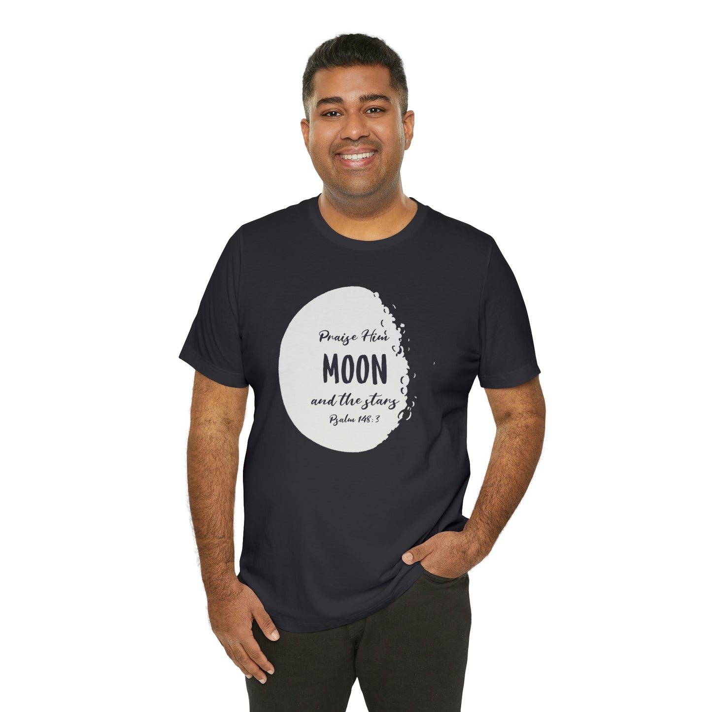 The Moon Unisex Jersey Short Sleeve Tee