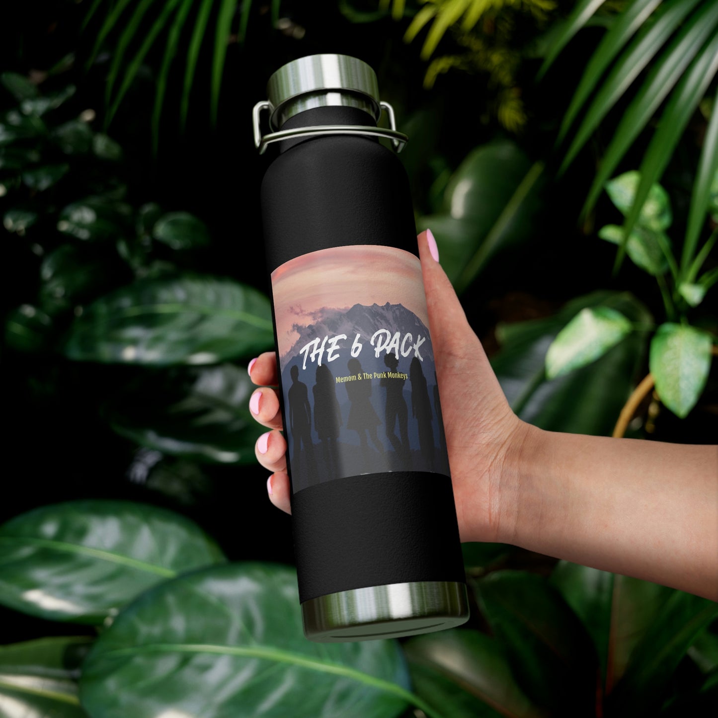 The 6 Pack Copper Vacuum Insulated Bottle, 22oz