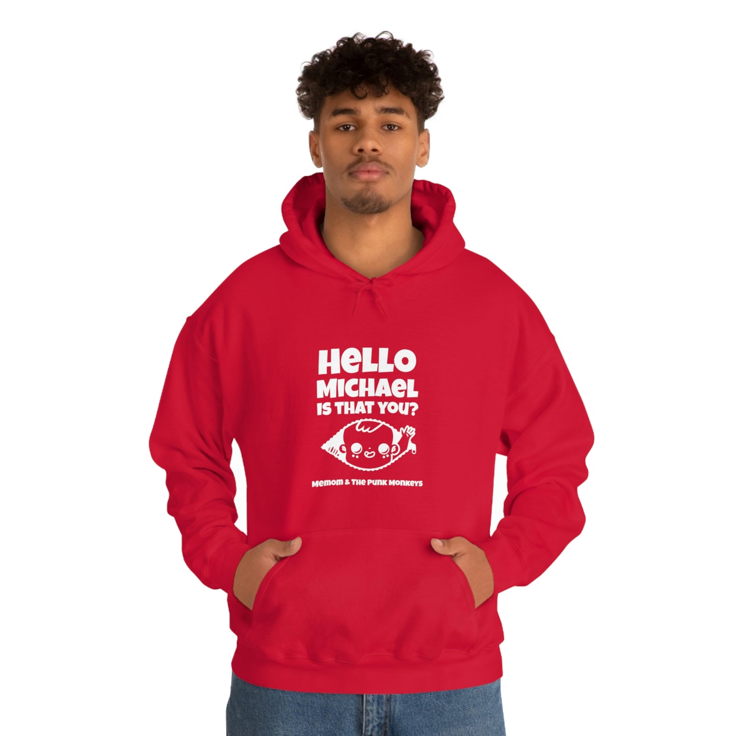 Hello Michael Is That You? Unisex Heavy Blend™ Hooded Sweatshirt