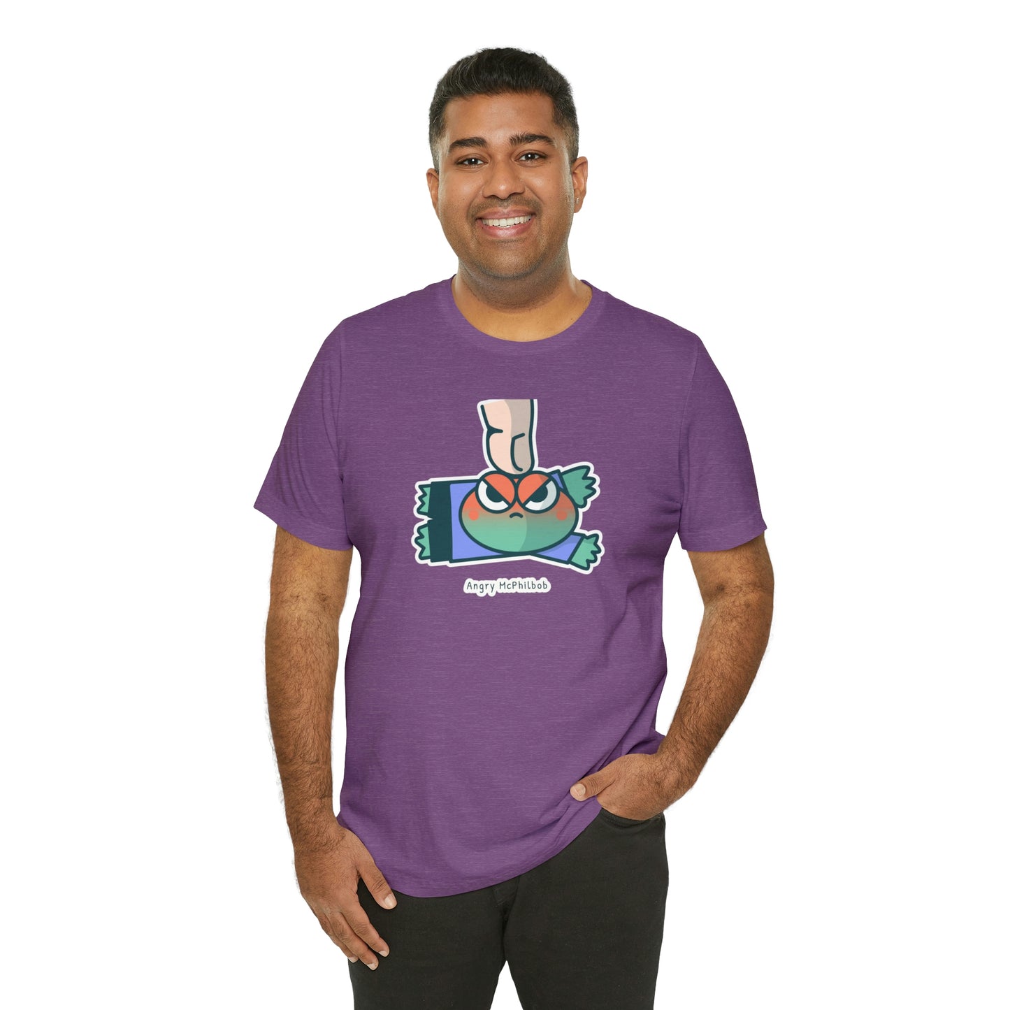 Angry McPhilbob Unisex Jersey Short Sleeve Tee