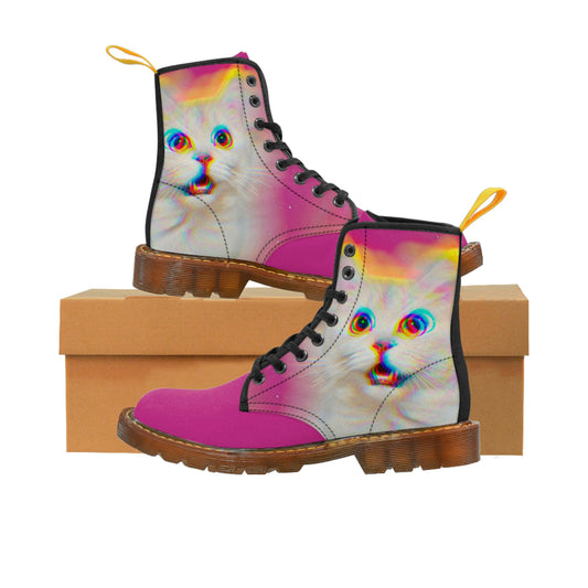 Yogurt Lips Canvas Boots