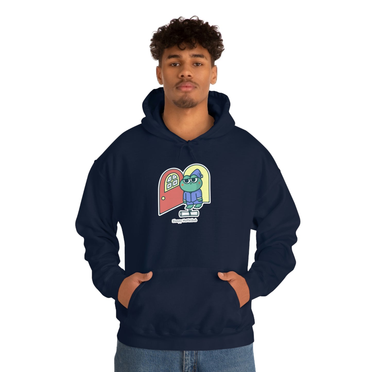 Sleepy McPhilbob Unisex Heavy Blend™ Hooded Sweatshirt