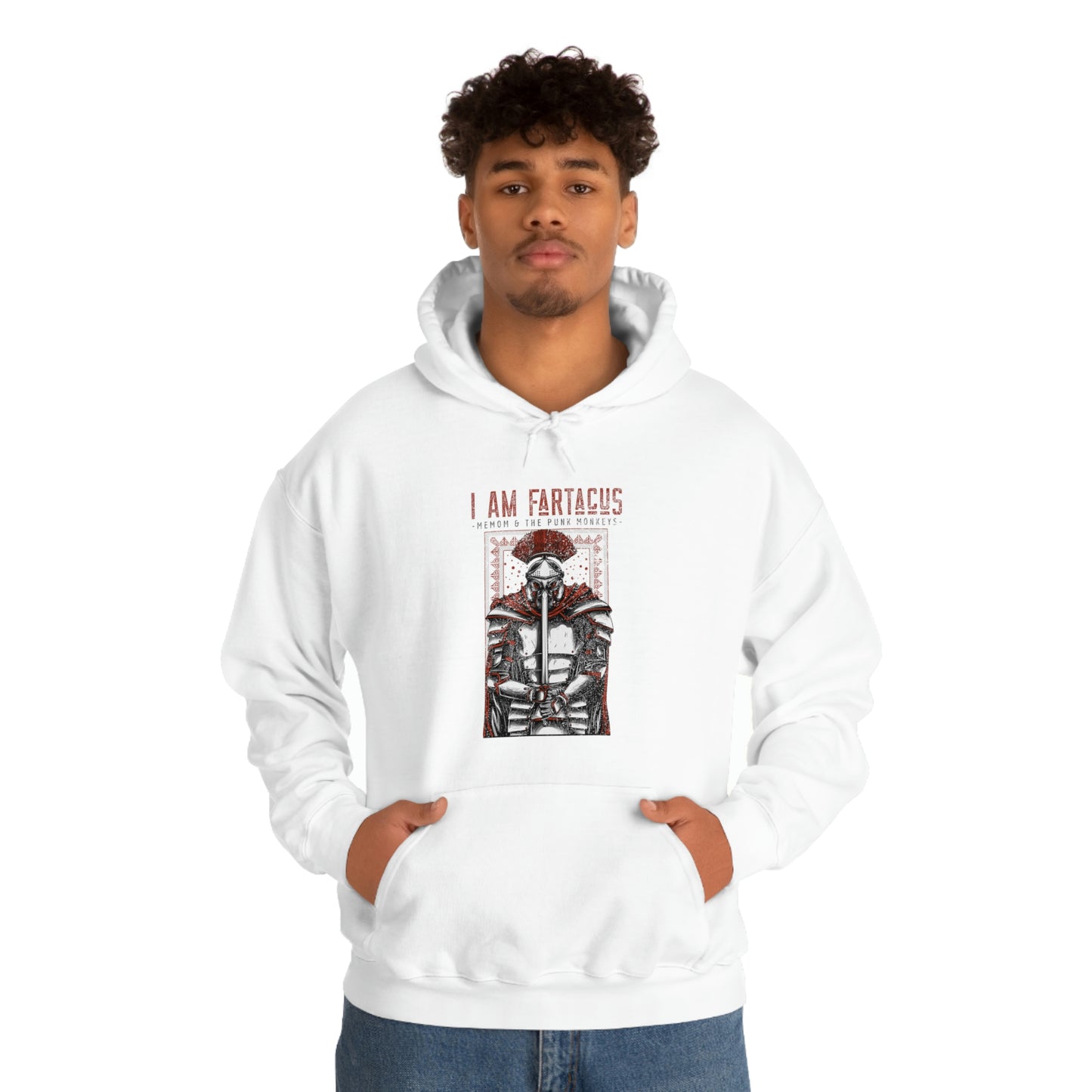 I AM FARTACUS Unisex Heavy Blend™ Hooded Sweatshirt