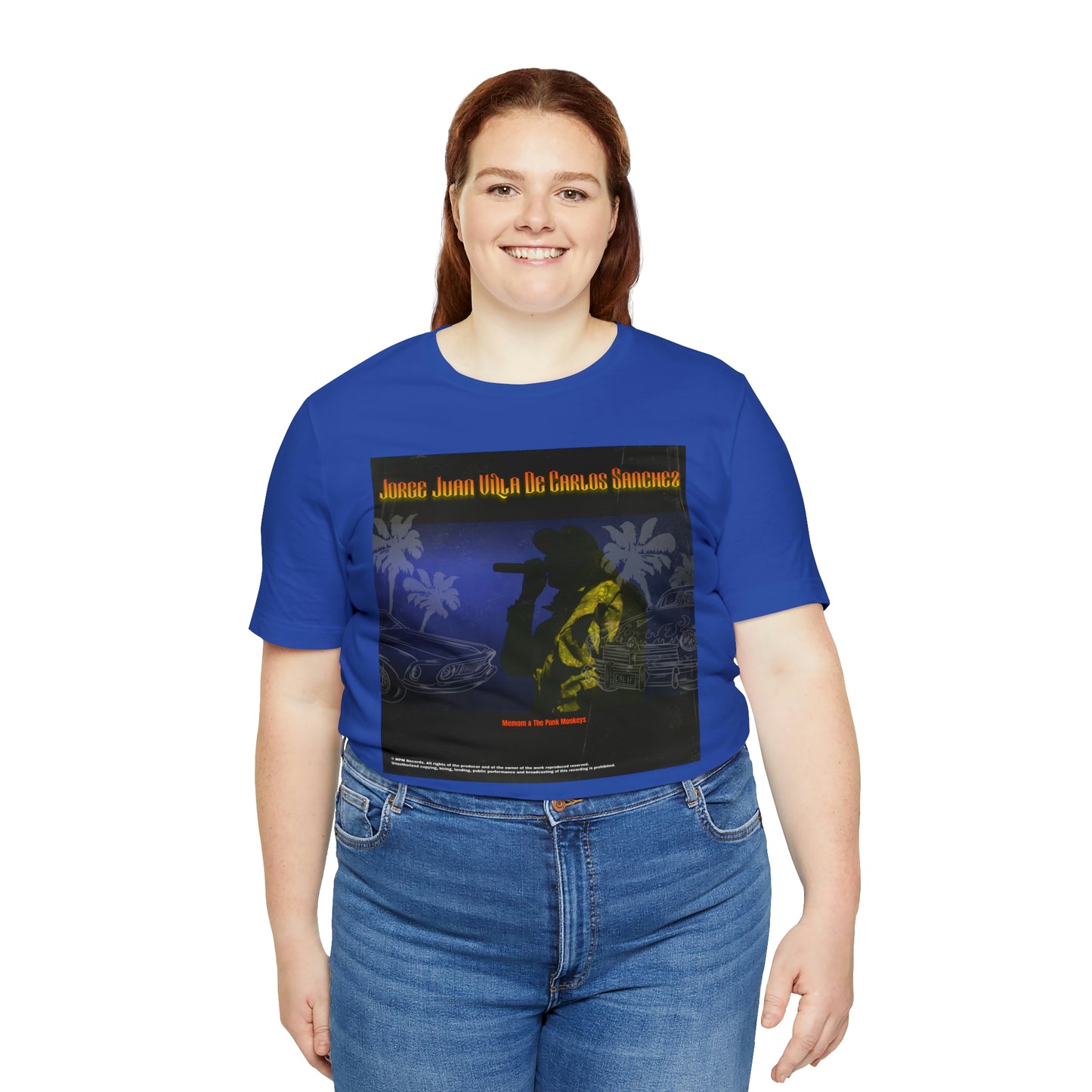Jorge Juan Villa De Carlos Sanchez Unisex Jersey Short Sleeve Tee
