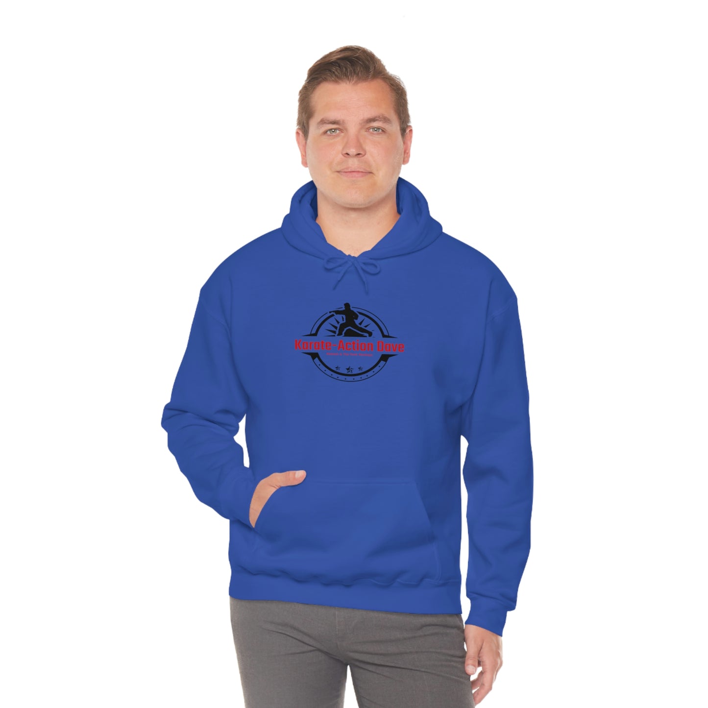 Karate Action Dave Unisex Heavy Blend™ Hooded Sweatshirt