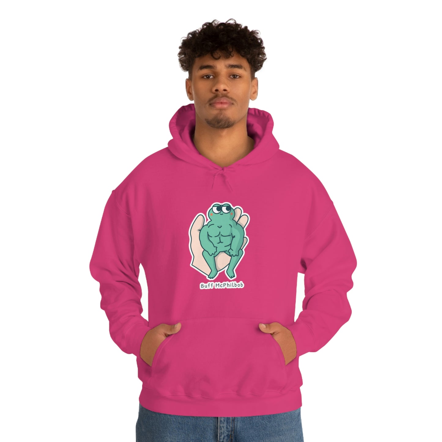 Buff McPhilbob Unisex Heavy Blend™ Hooded Sweatshirt