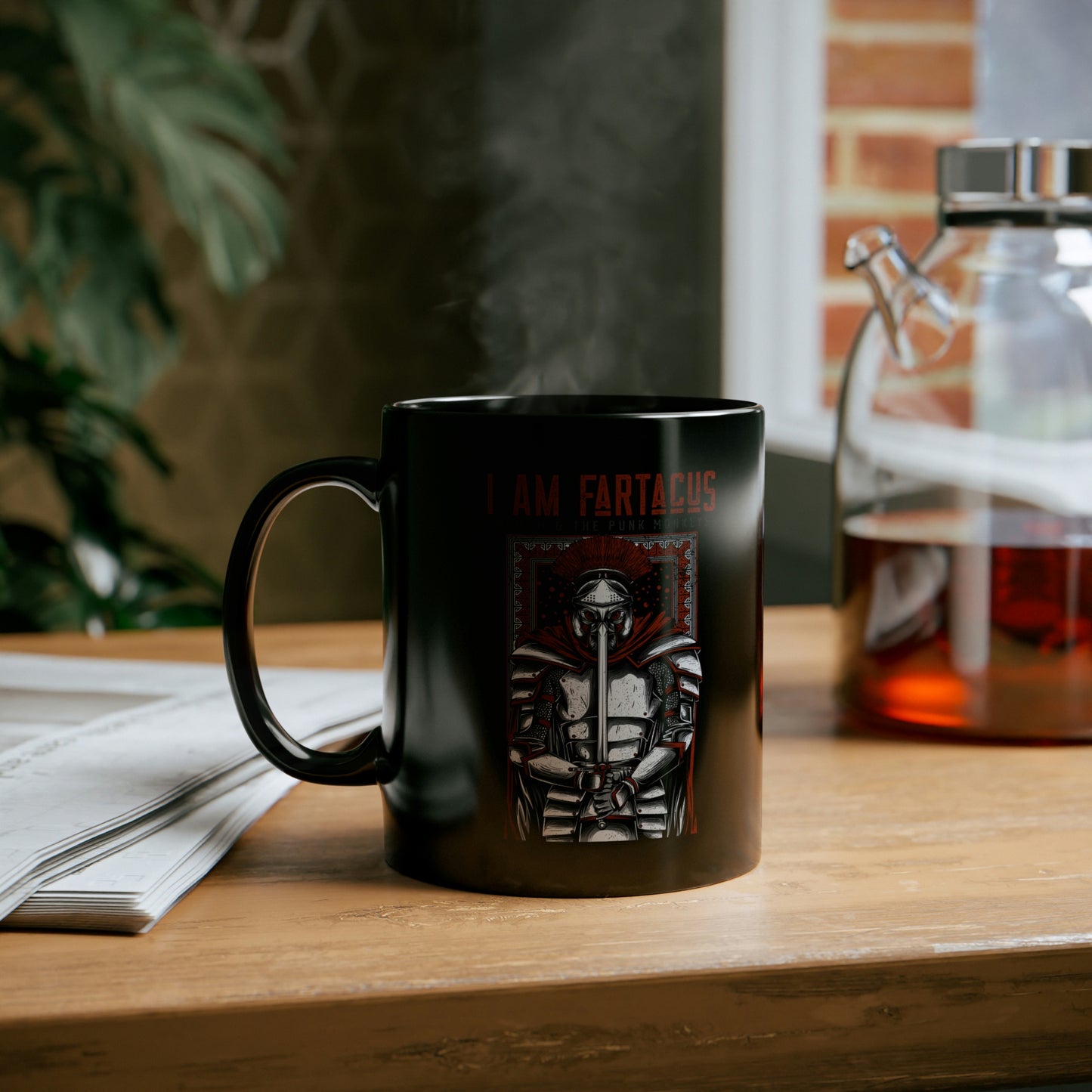 I AM FARTACUS 11oz Black Mug
