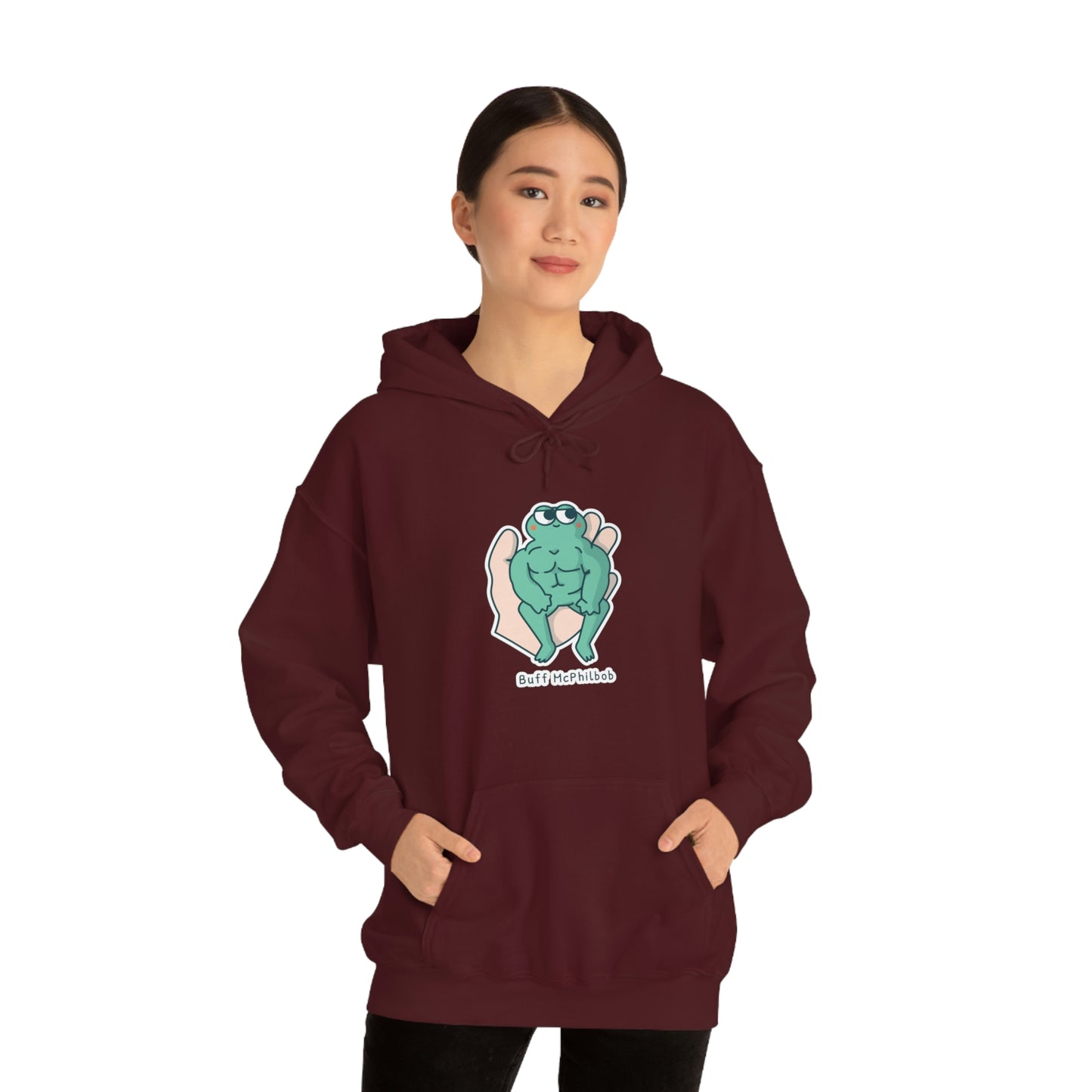 Buff McPhilbob Unisex Heavy Blend™ Hooded Sweatshirt