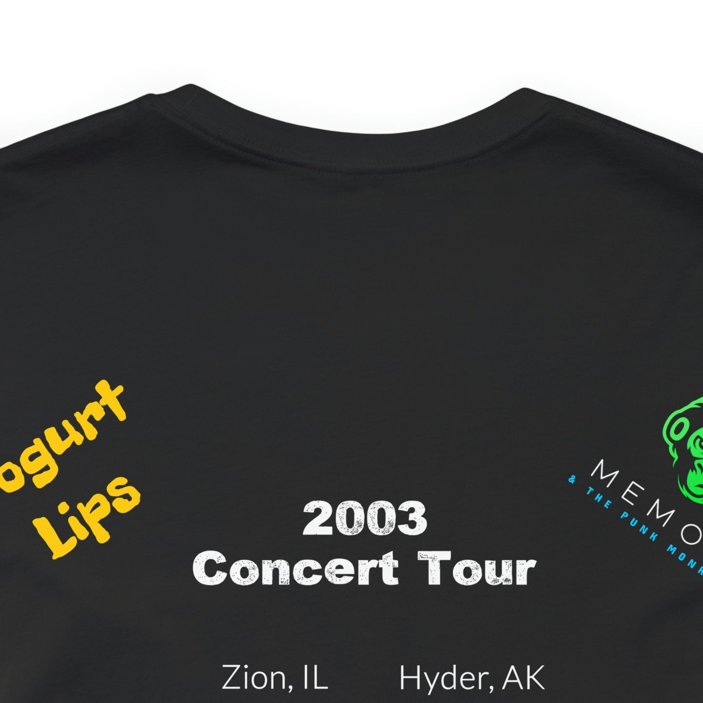 Yogurt Lips 2003 Concert Tour  Unisex Jersey Short Sleeve Tee