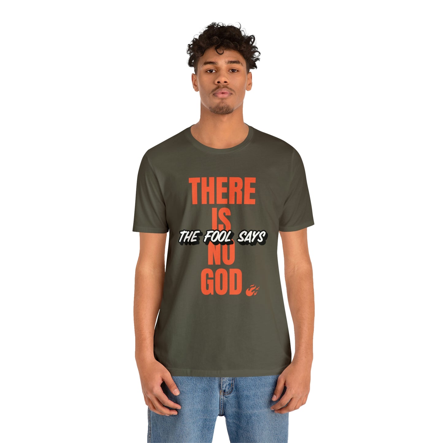 The Fool Says Unisex Jersey Short Sleeve Tee