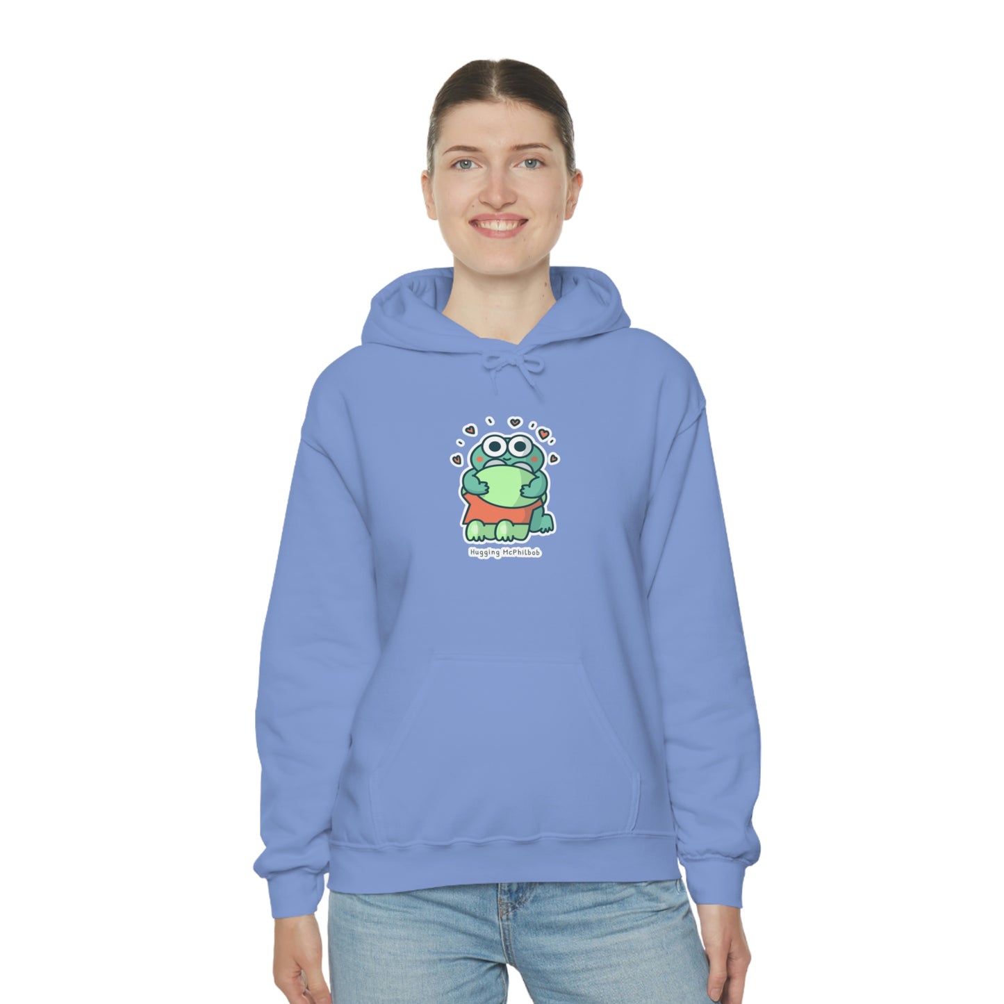 Hugging McPhilbob Unisex Heavy Blend™ Hooded Sweatshirt