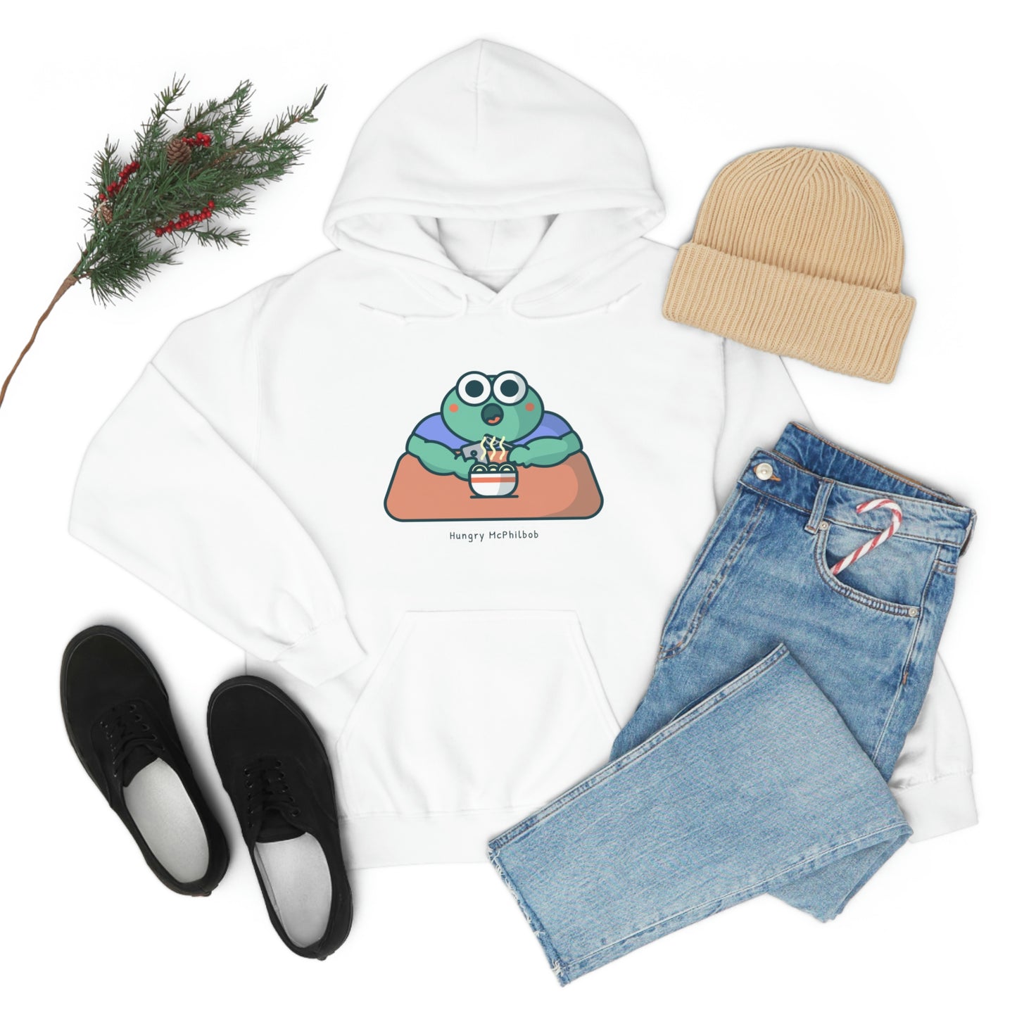 Hungry McPhilbob Unisex Heavy Blend™ Hooded Sweatshirt
