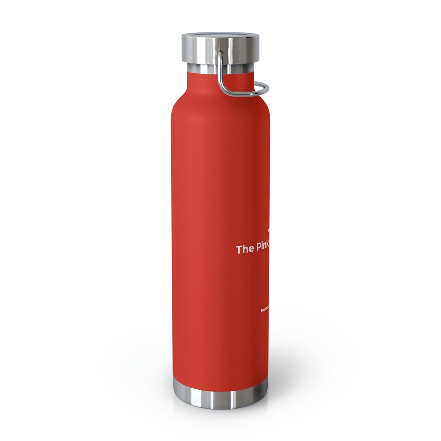 We've Reached the Pink Marshmallow Copper Vacuum Insulated Bottle, 22oz