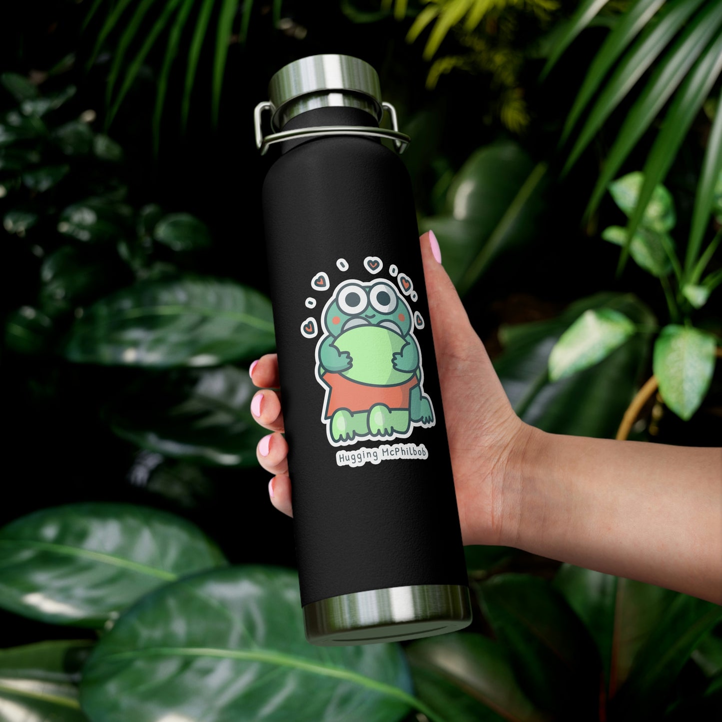 Hugging McPhilbob Copper Vacuum Insulated Bottle, 22oz