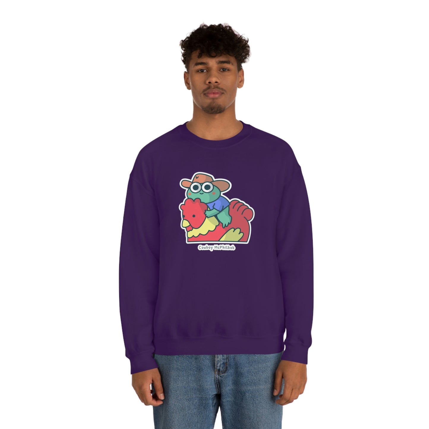 Cowboy McPhilbob Unisex Heavy Blend™ Crewneck Sweatshirt