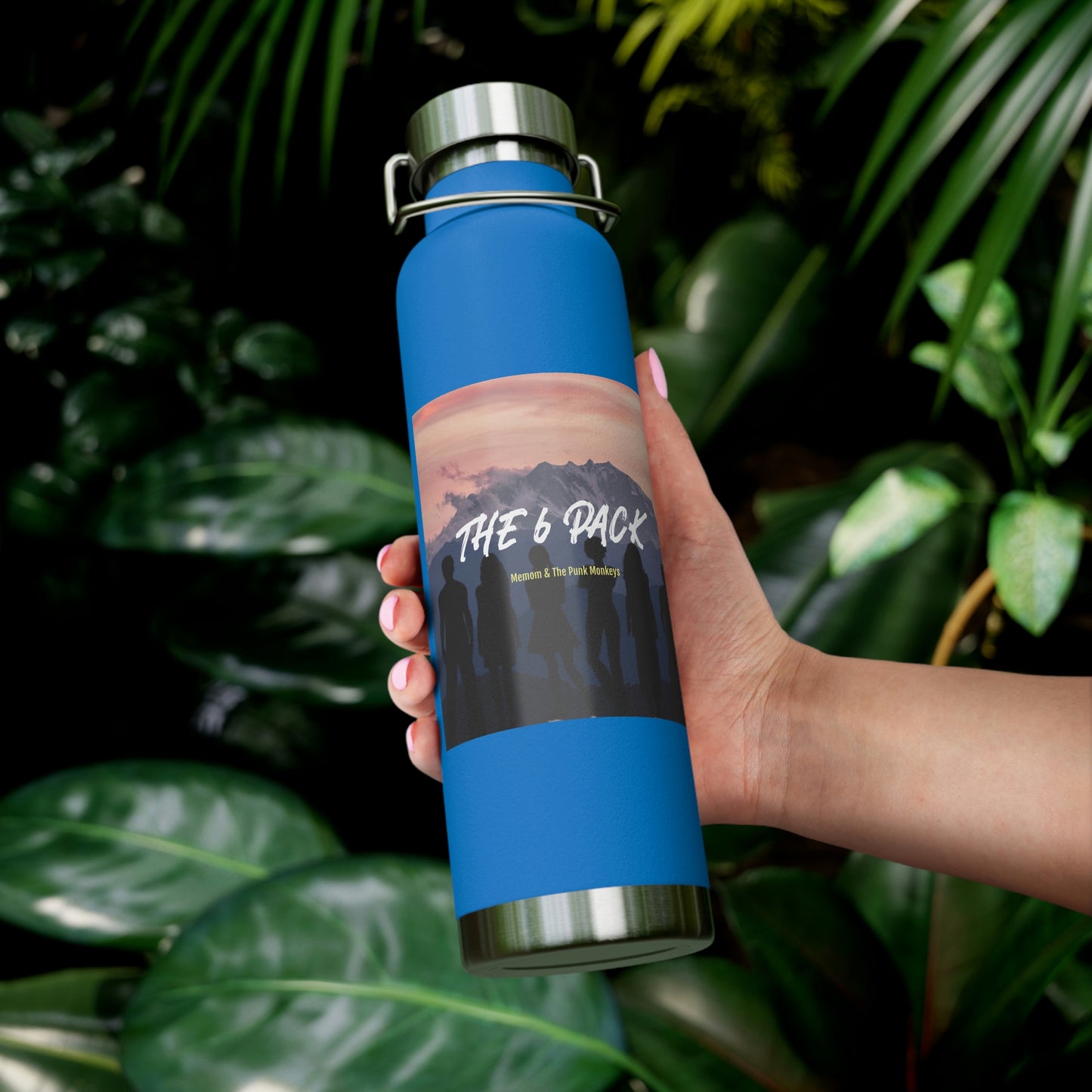 The 6 Pack Copper Vacuum Insulated Bottle, 22oz