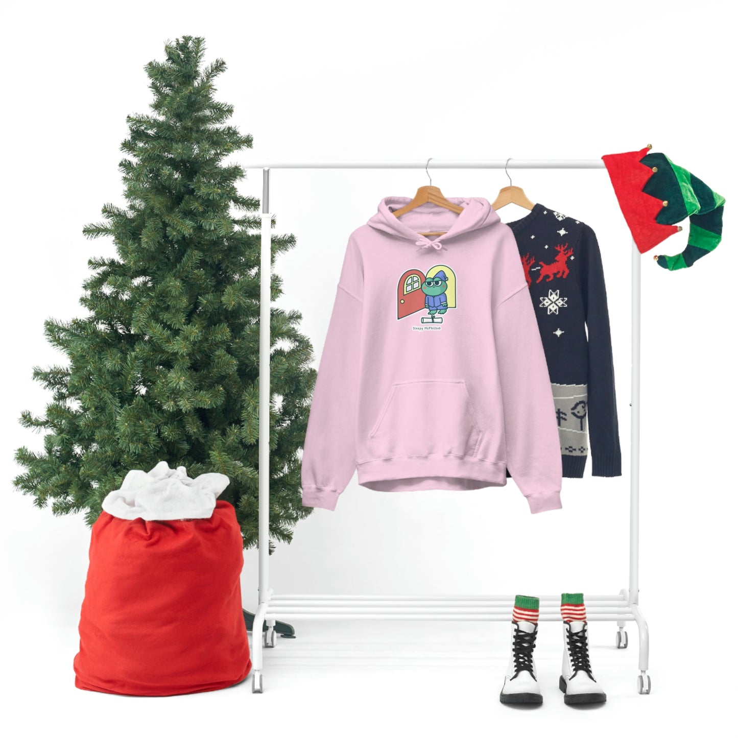 Sleepy McPhilbob Unisex Heavy Blend™ Hooded Sweatshirt