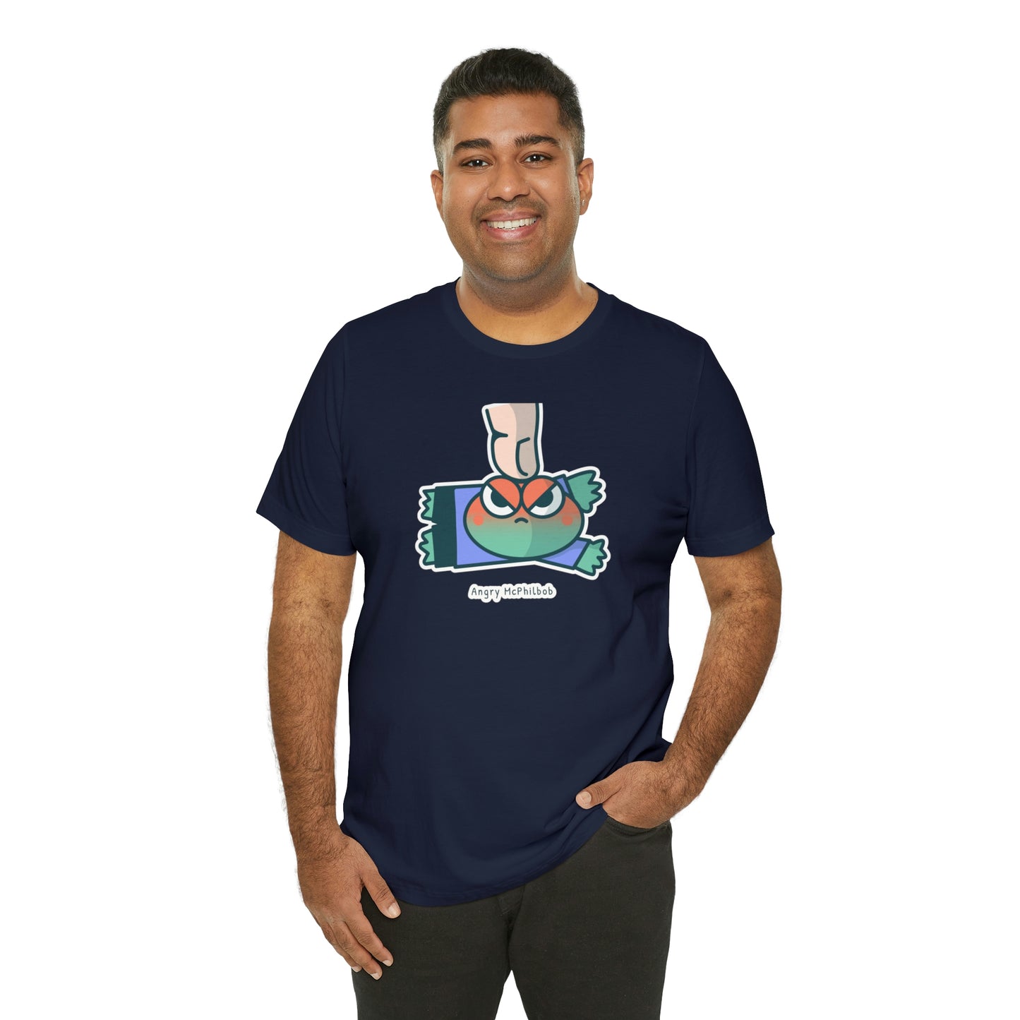 Angry McPhilbob Unisex Jersey Short Sleeve Tee