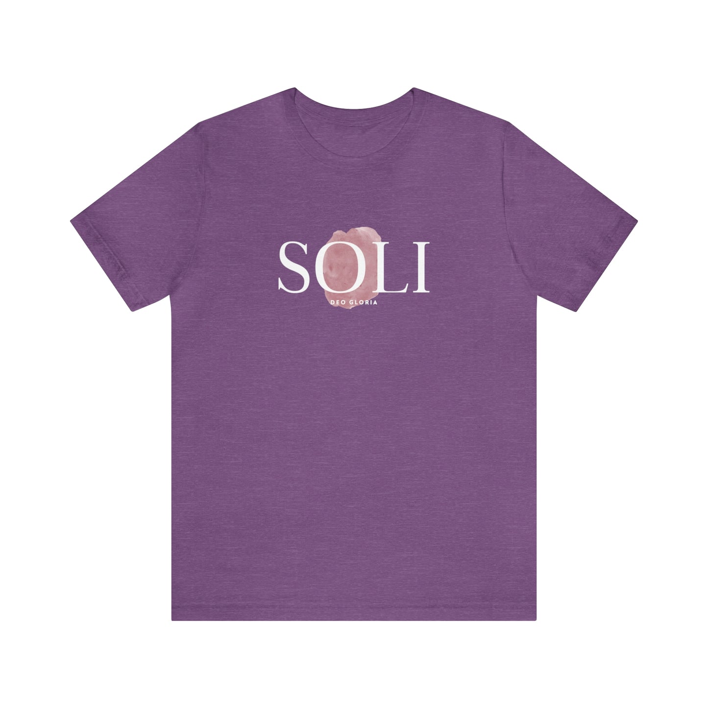 Soli Deo Gloria Paintbrush Unisex Jersey Short Sleeve Tee