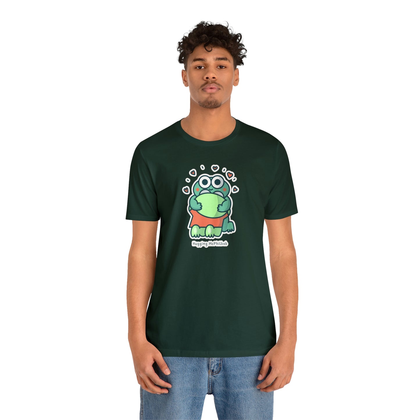 Hugging McPhilbob Unisex Jersey Short Sleeve Tee