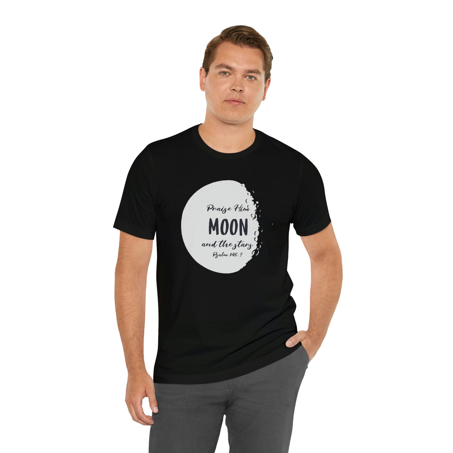 The Moon Unisex Jersey Short Sleeve Tee