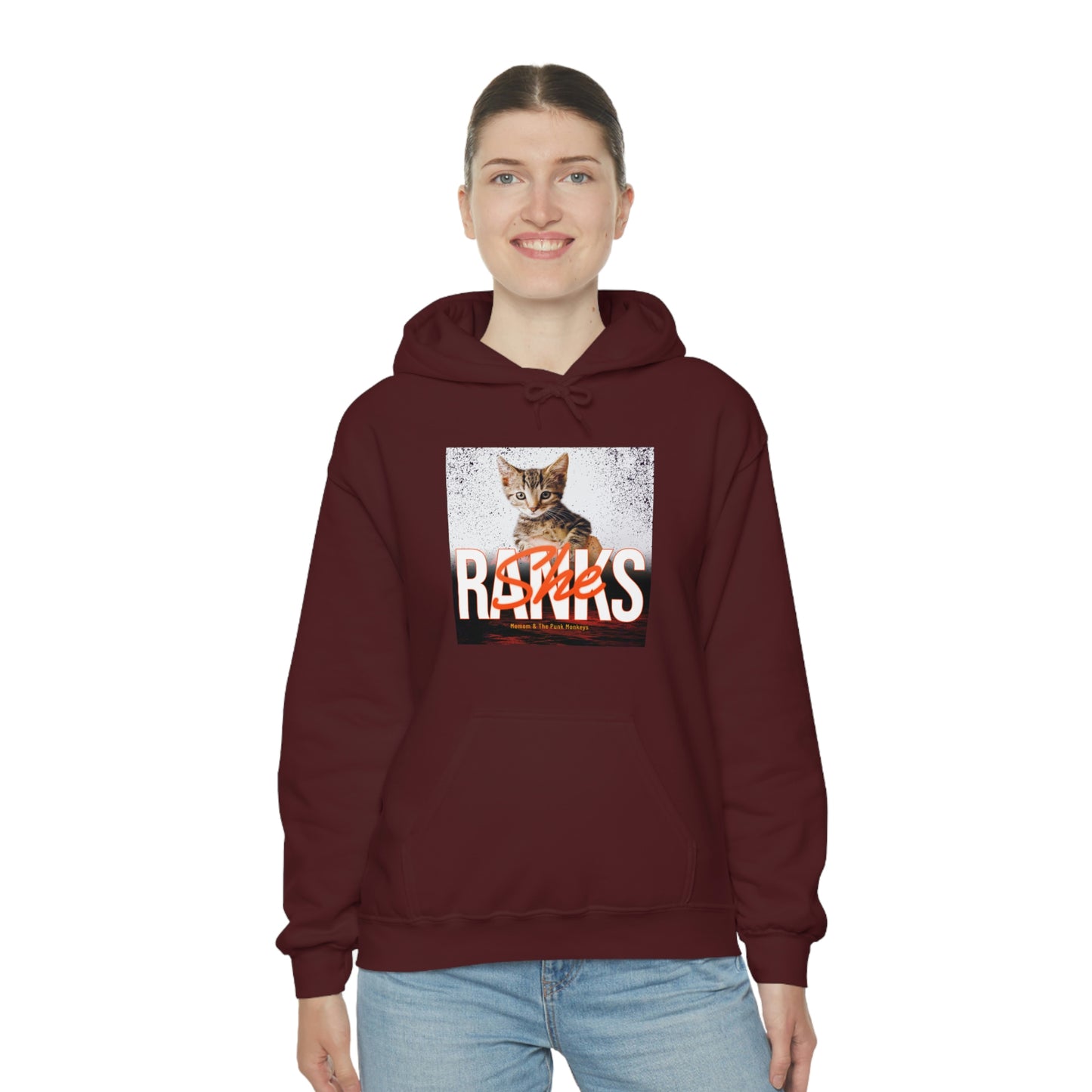 She Ranks Unisex Heavy Blend™ Hooded Sweatshirt