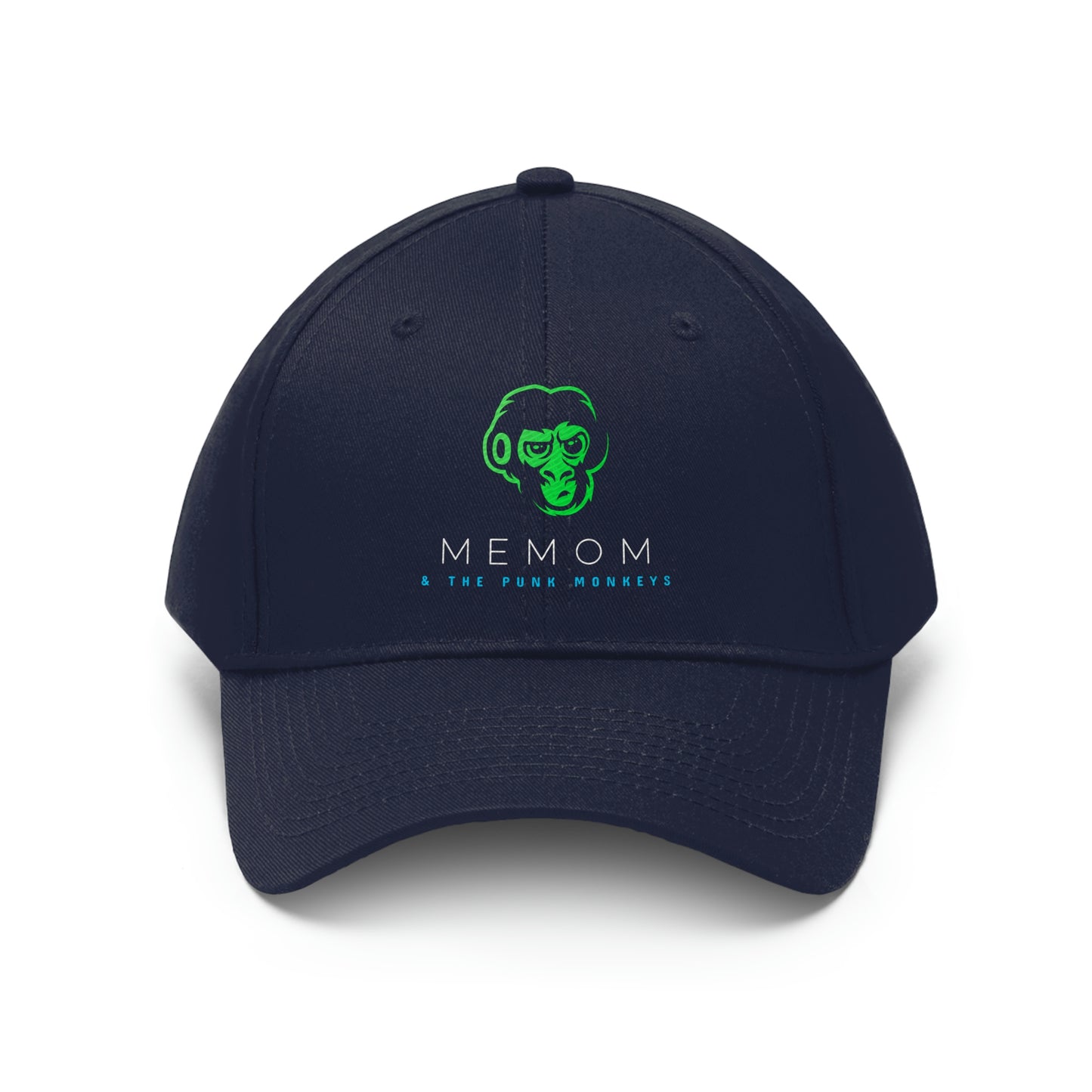Memom & The Punk Monkeys Unisex Twill Hat