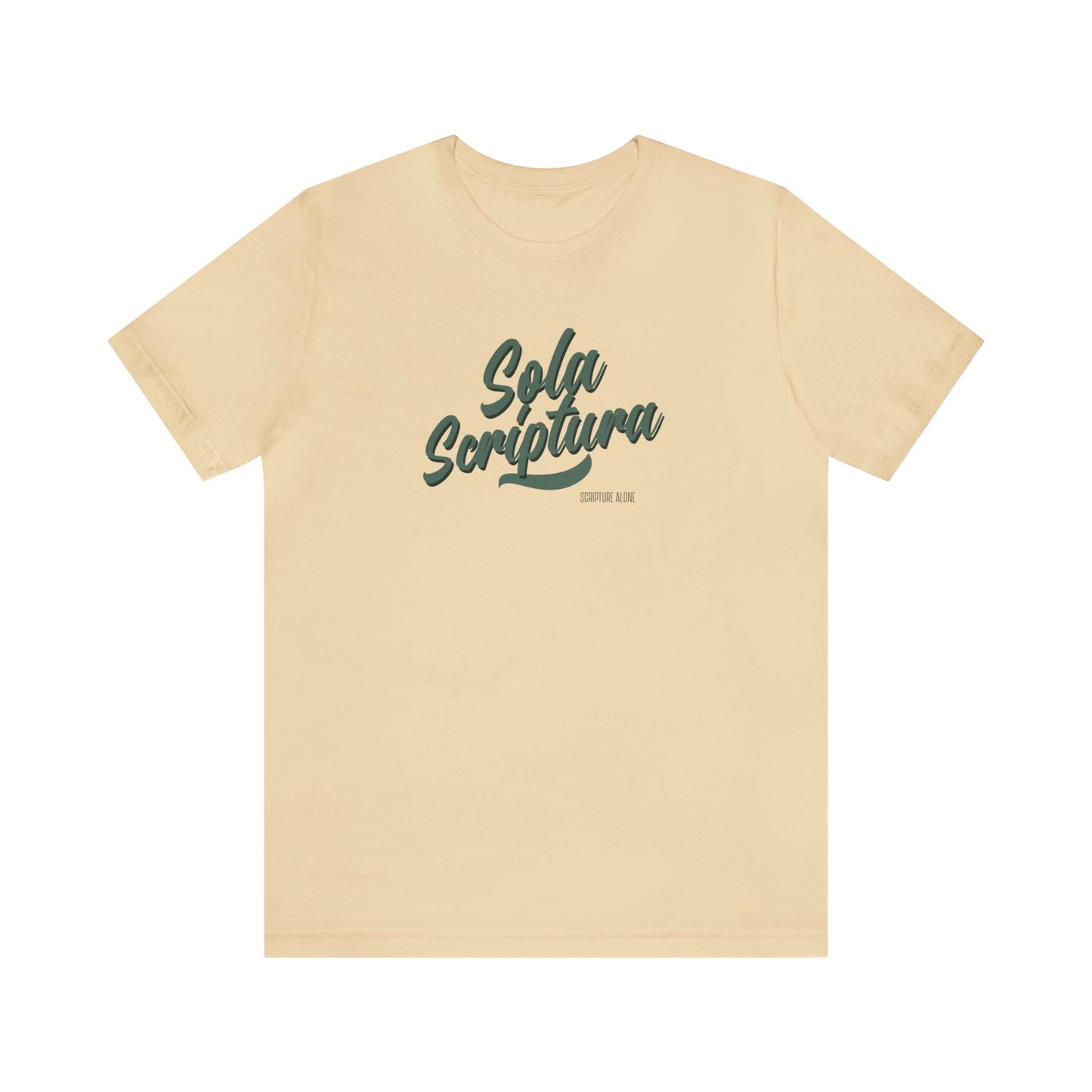 Sola Scriptura Unisex Jersey Short Sleeve Tee