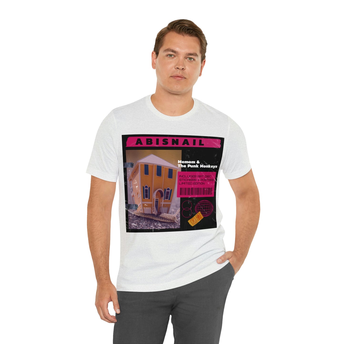Abisnail Unisex Jersey Short Sleeve Tee