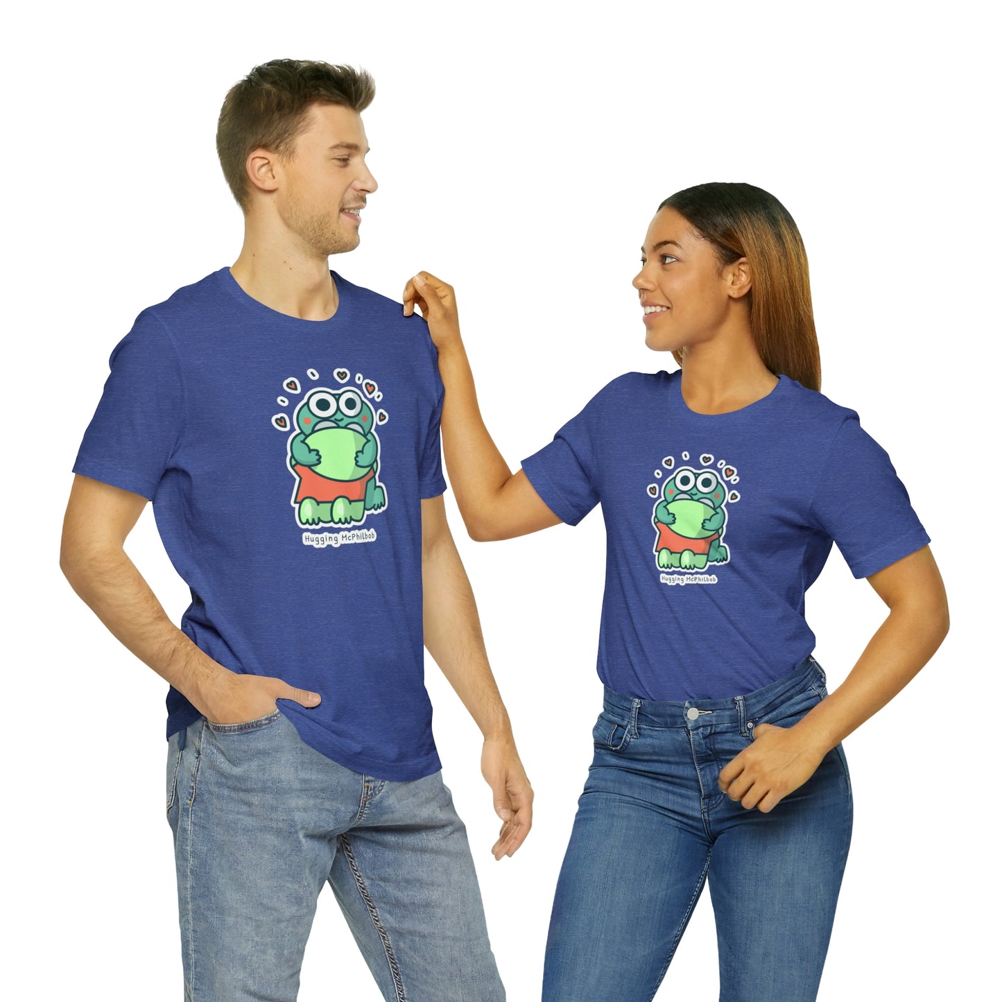 Hugging McPhilbob Unisex Jersey Short Sleeve Tee