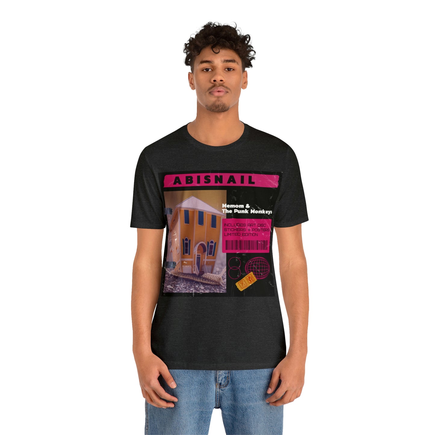 Abisnail Unisex Jersey Short Sleeve Tee