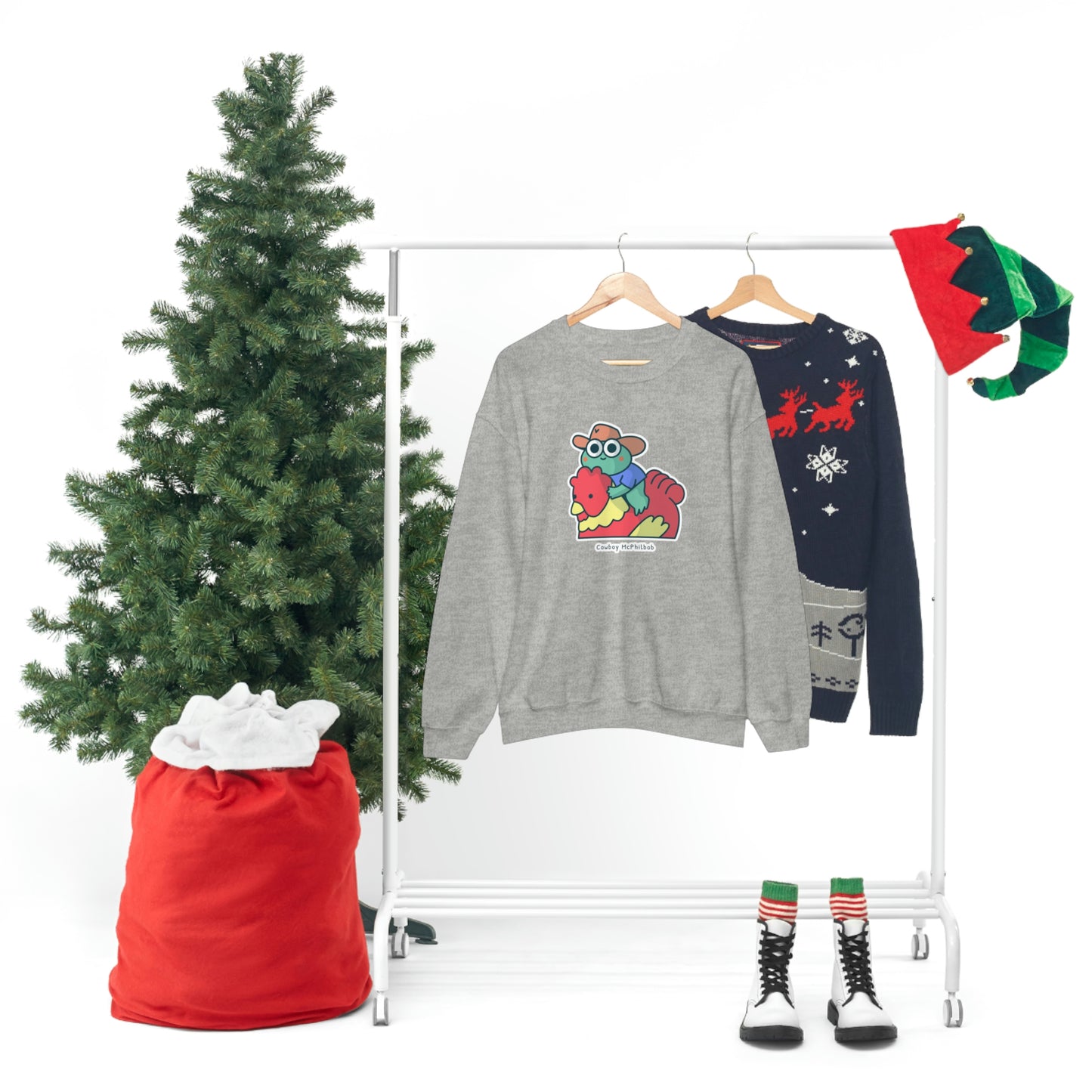 Cowboy McPhilbob Unisex Heavy Blend™ Crewneck Sweatshirt