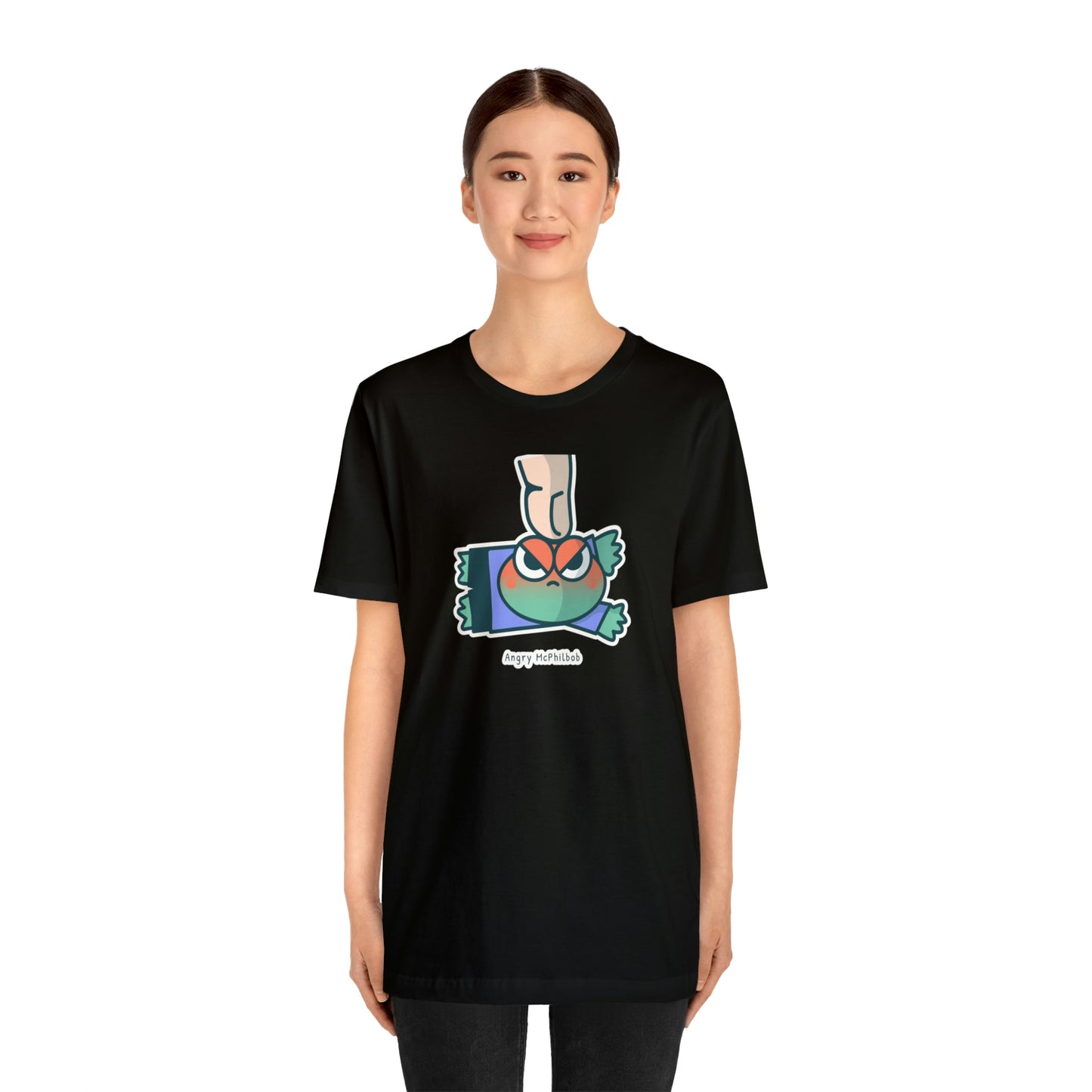 Angry McPhilbob Unisex Jersey Short Sleeve Tee