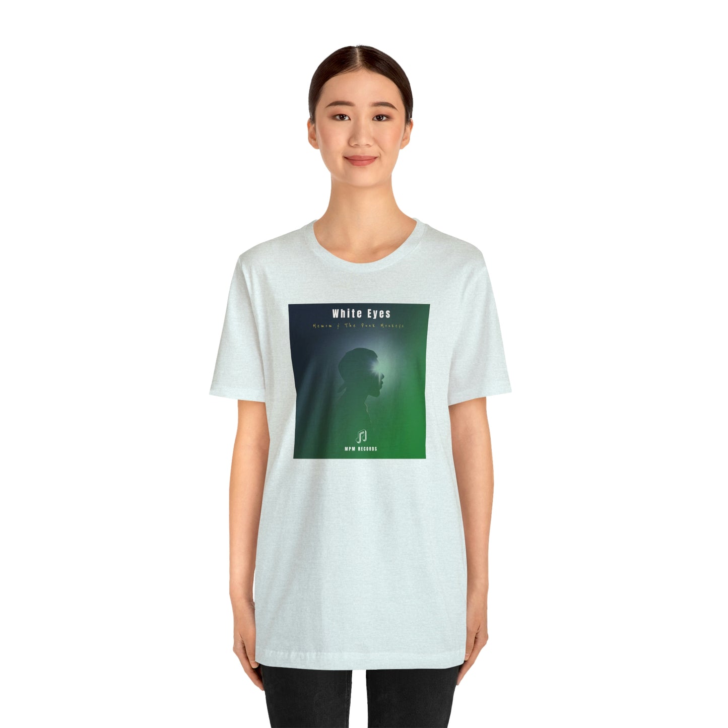 White Eyes Unisex Jersey Short Sleeve Tee