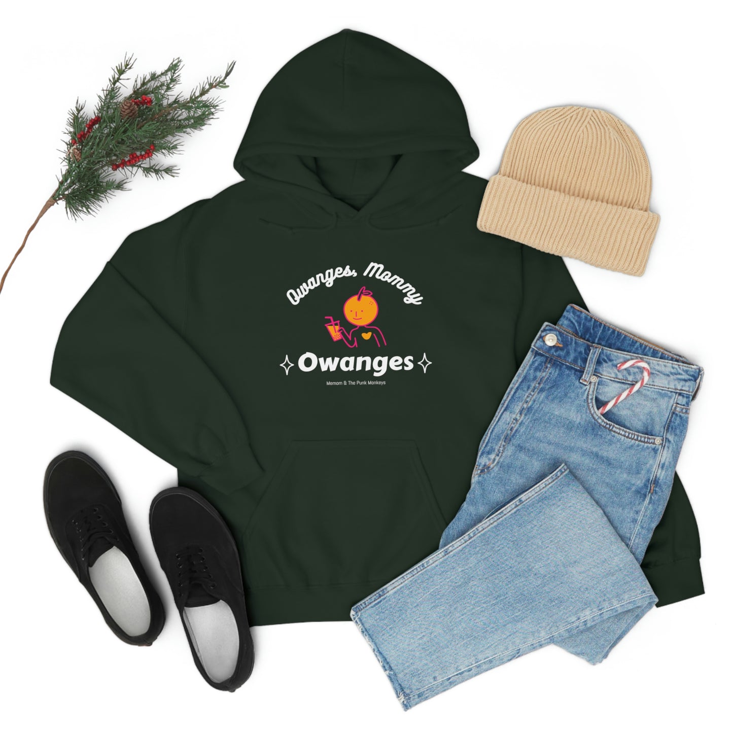Owanges, Mommy, Owanges Unisex Heavy Blend™ Hooded Sweatshirt