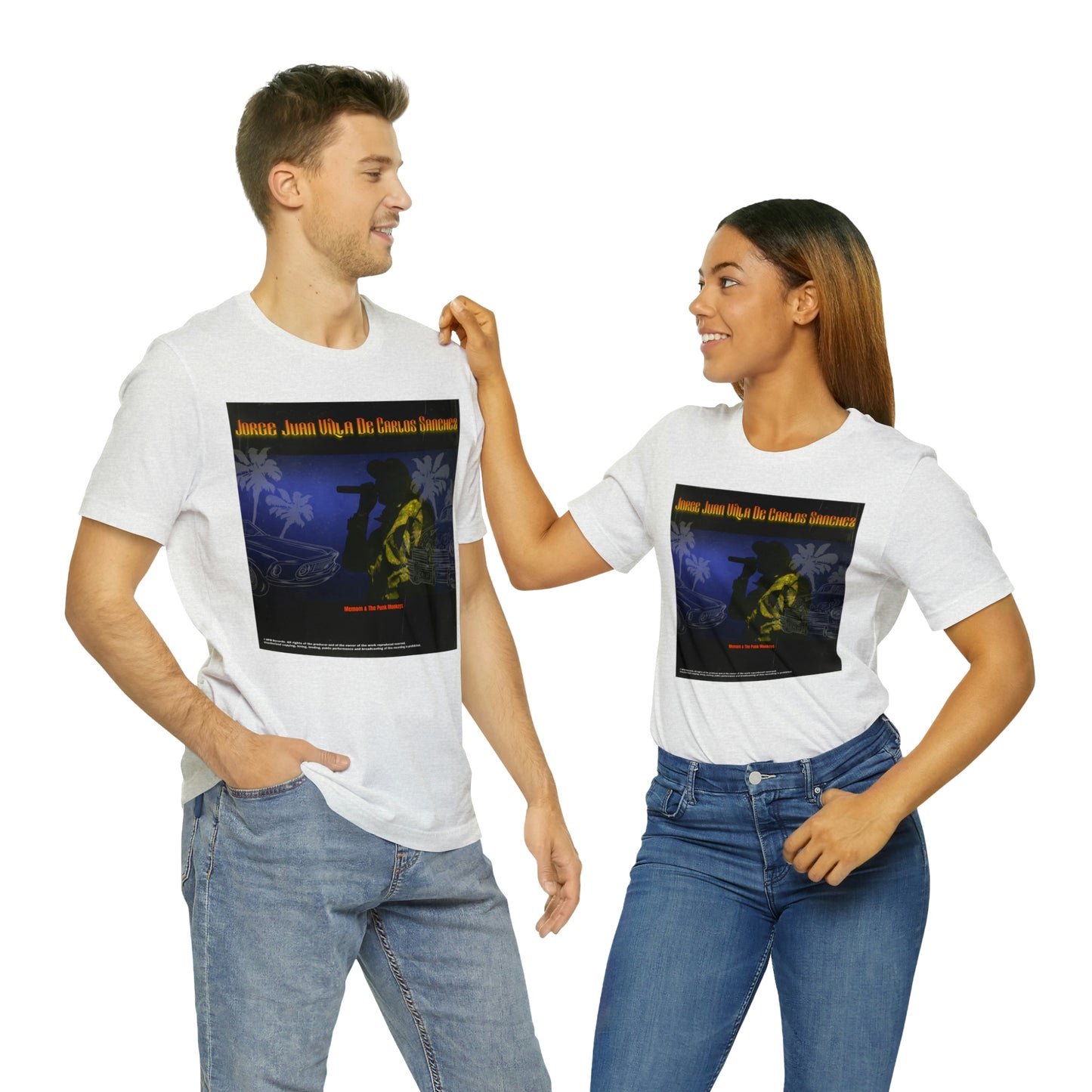 Jorge Juan Villa De Carlos Sanchez Unisex Jersey Short Sleeve Tee