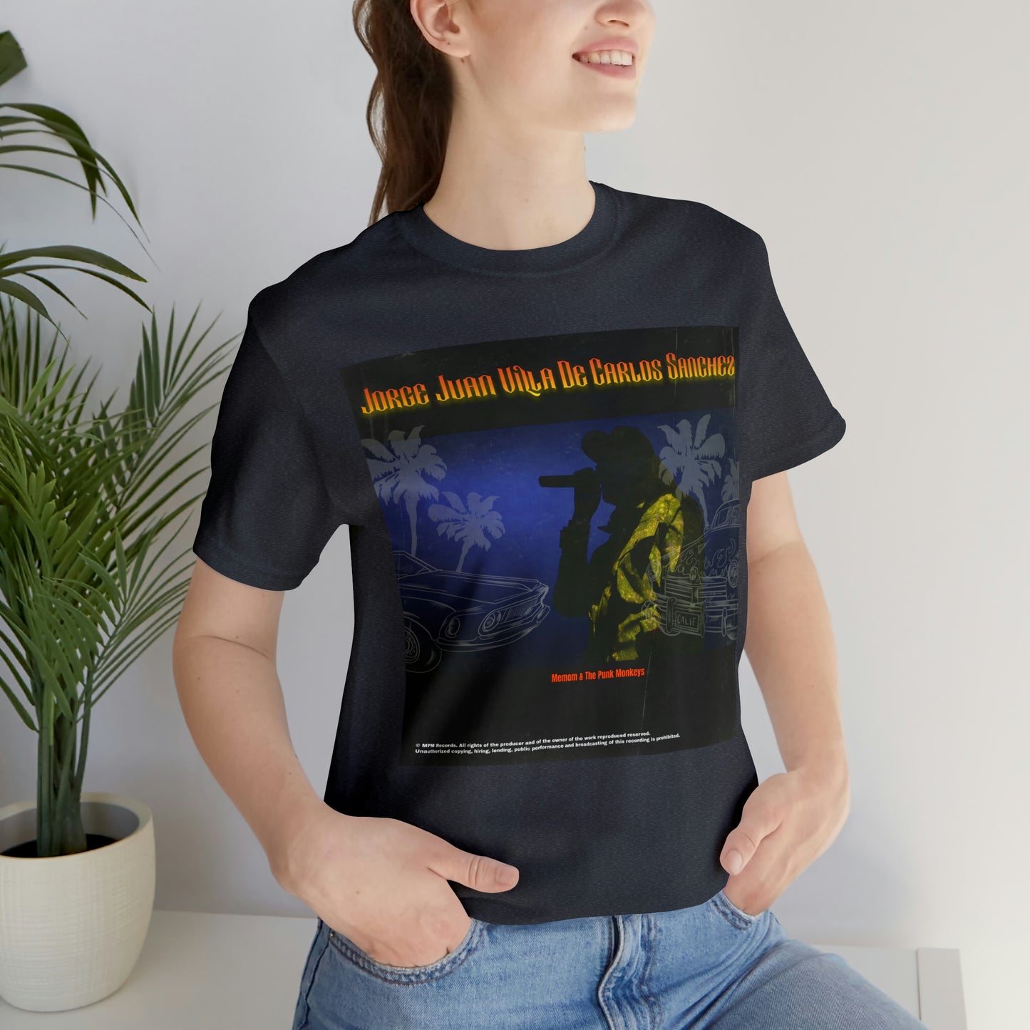 Jorge Juan Villa De Carlos Sanchez Unisex Jersey Short Sleeve Tee
