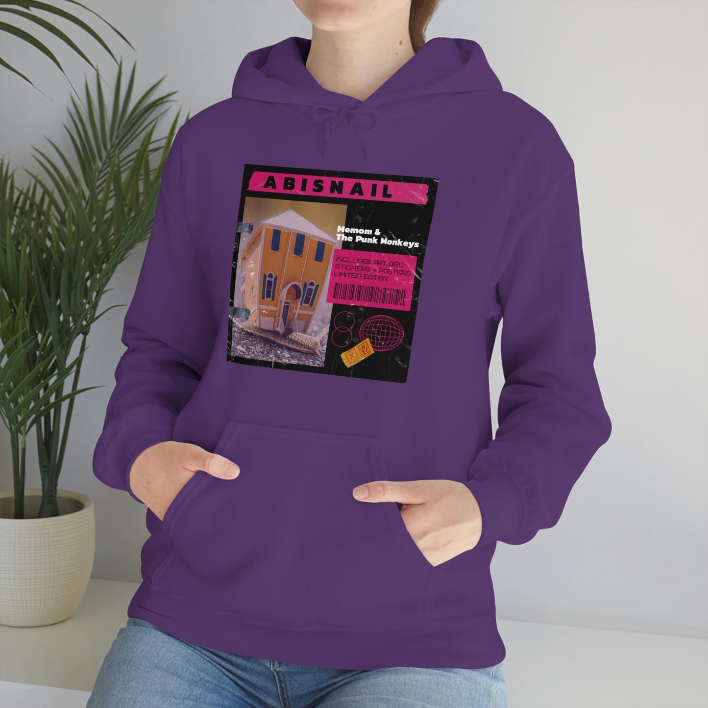 Abisnail Unisex Heavy Blend™ Hooded Sweatshirt