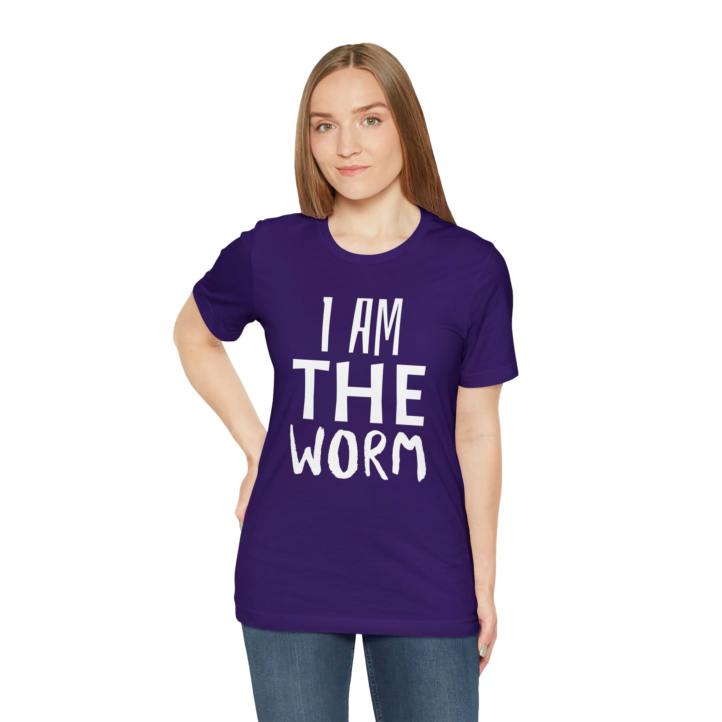 I Am The Worm Unisex Jersey Short Sleeve Tee