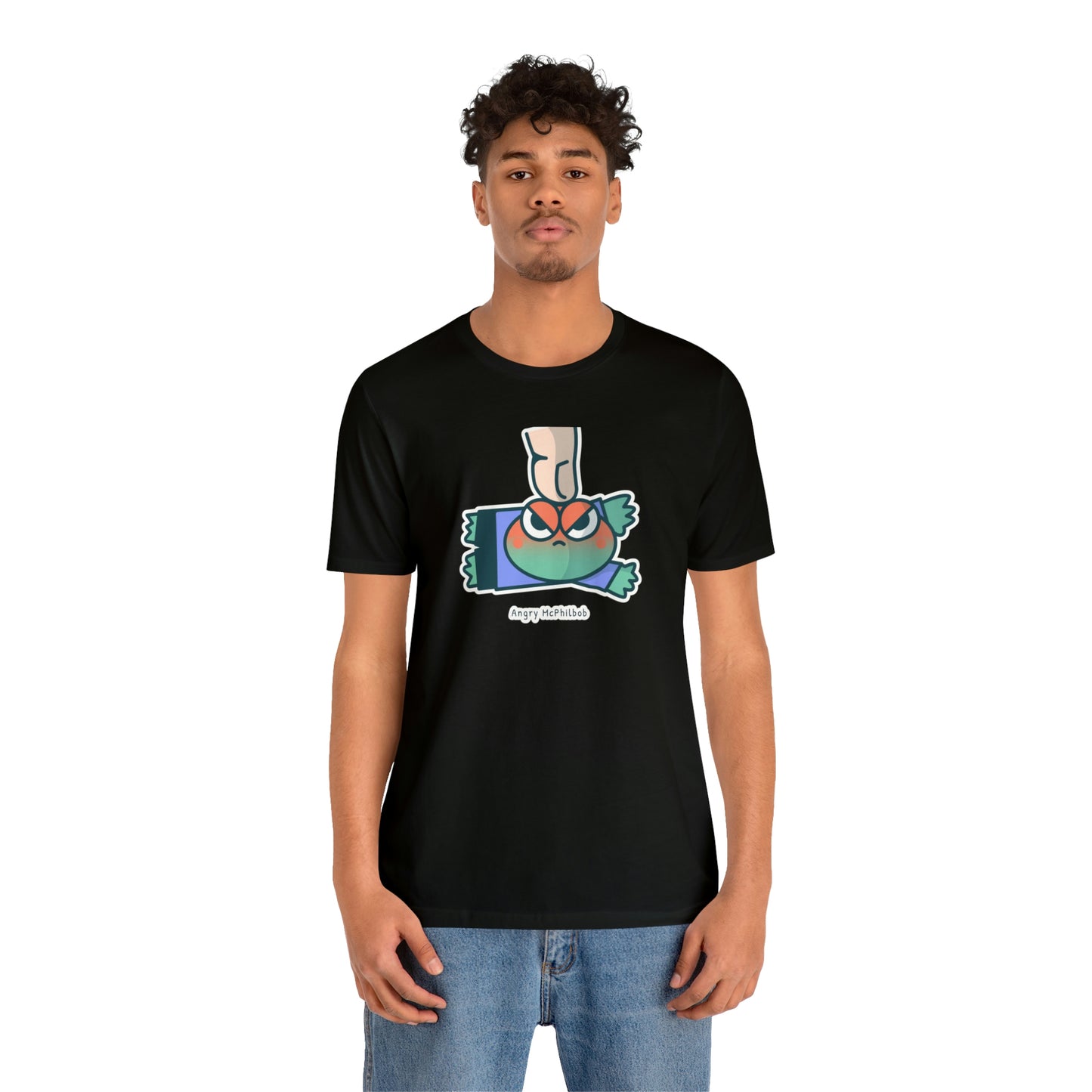 Angry McPhilbob Unisex Jersey Short Sleeve Tee