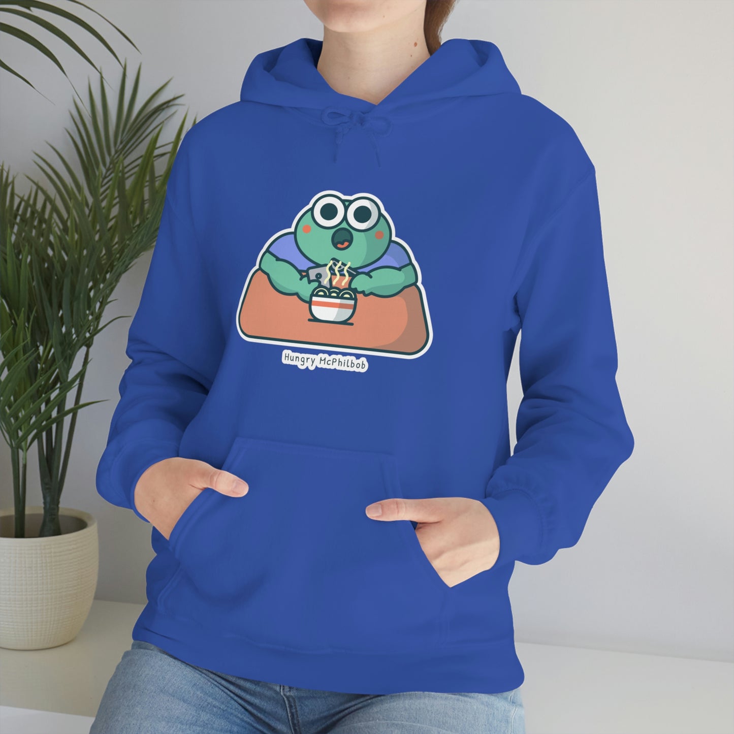 Hungry McPhilbob Unisex Heavy Blend™ Hooded Sweatshirt