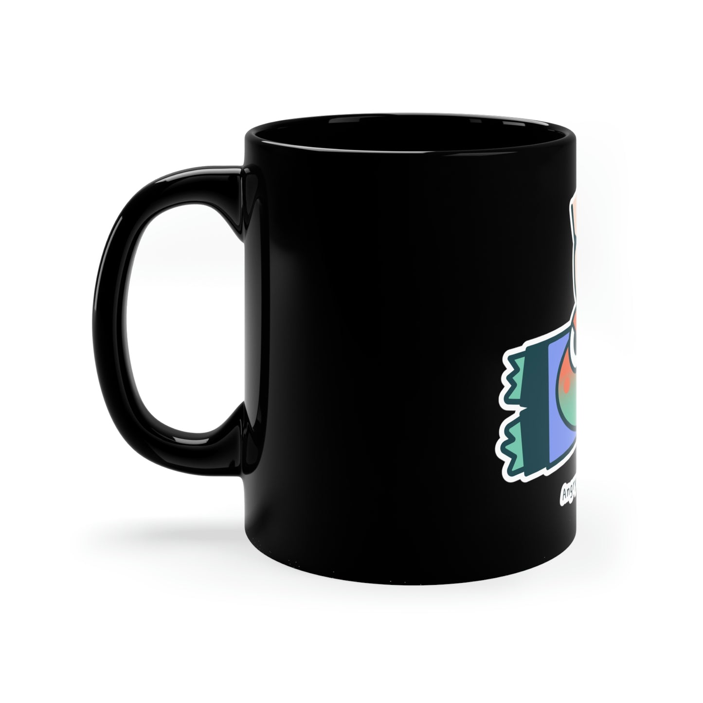 Angry McPhilbob 11oz Black Mug
