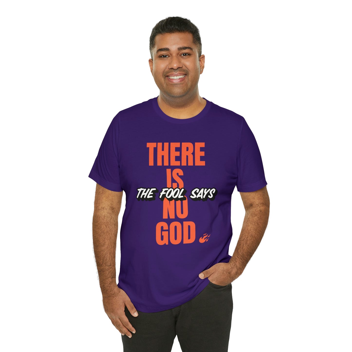 The Fool Says Unisex Jersey Short Sleeve Tee