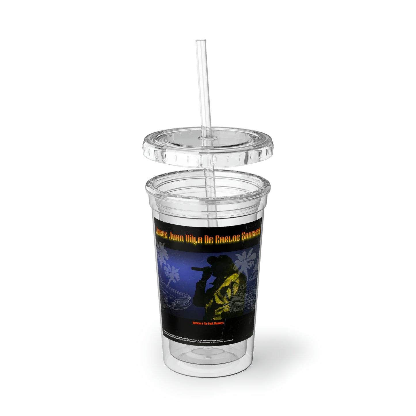 Jorge Juan Villa De Carlos Sanchez Suave Acrylic Cup