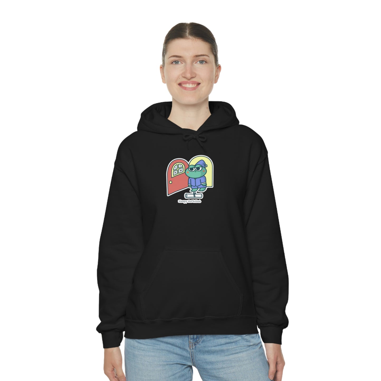 Sleepy McPhilbob Unisex Heavy Blend™ Hooded Sweatshirt